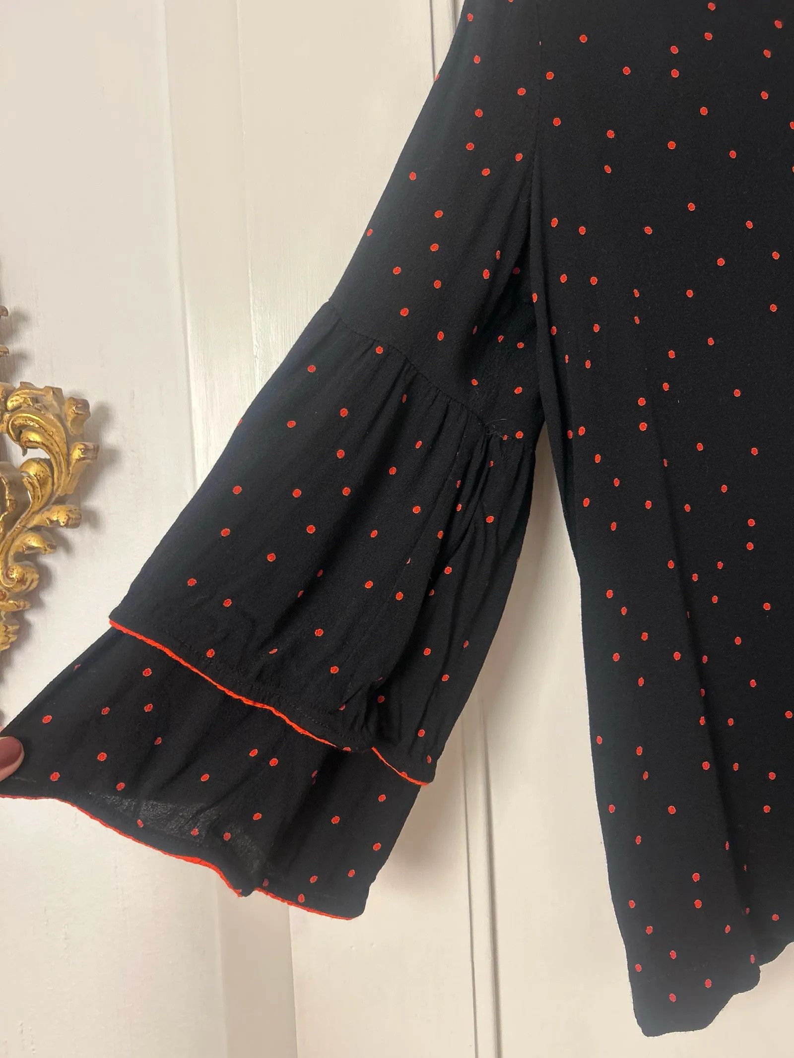 Ganni Ganni Emory crepe Blouse Size XS / US 0-2 / IT 36-38 - 4 Thumbnail