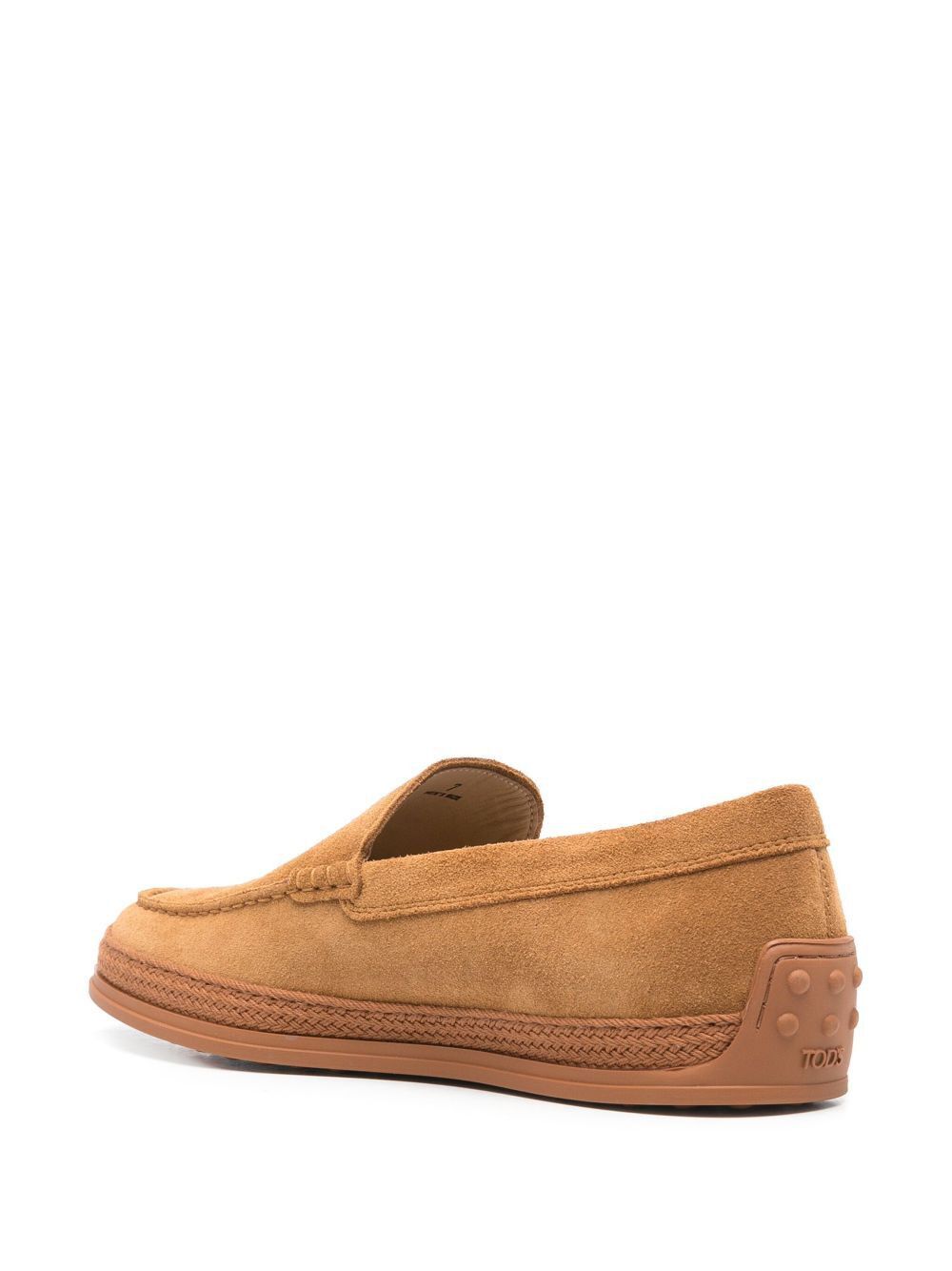 Tod's CORD WEAVING SLIP-ON SUEDE LOAFERS Size US 8.5 / EU 41-42 - 3 Thumbnail