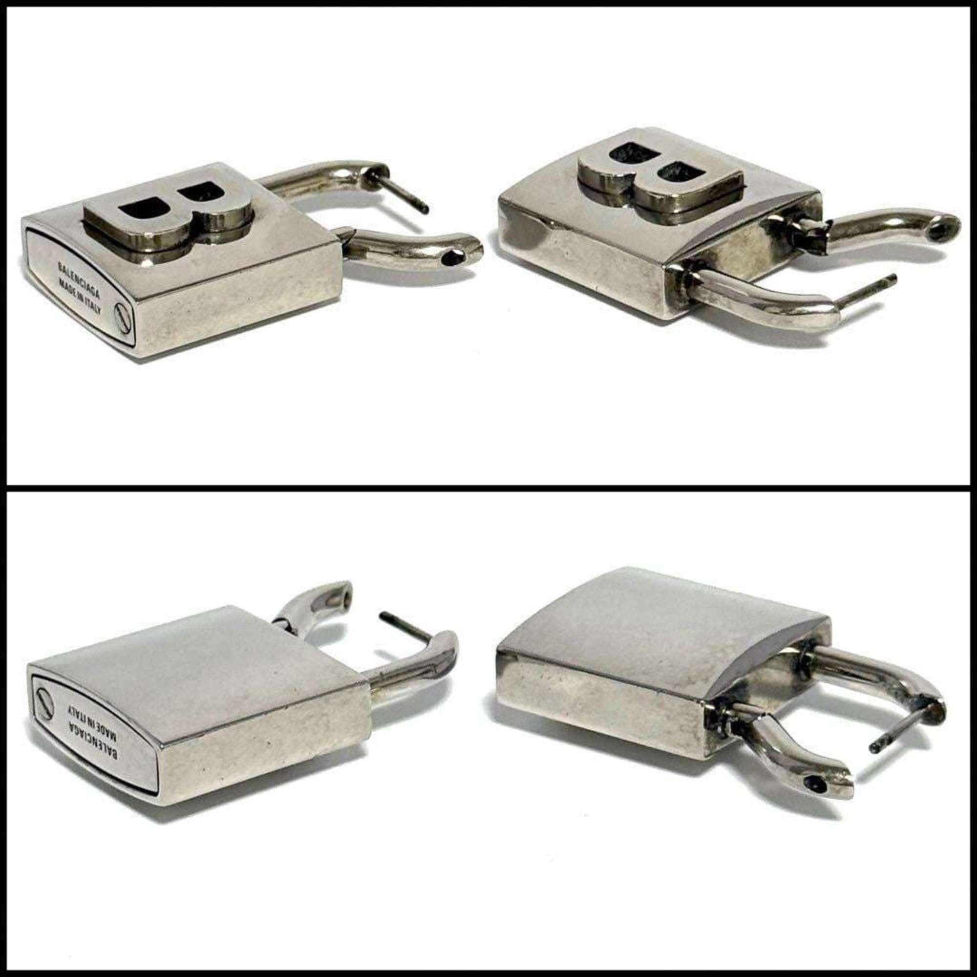 Balenciaga Balenciaga Men's Women's Earrings Padlock Size ONE SIZE - 5 Thumbnail