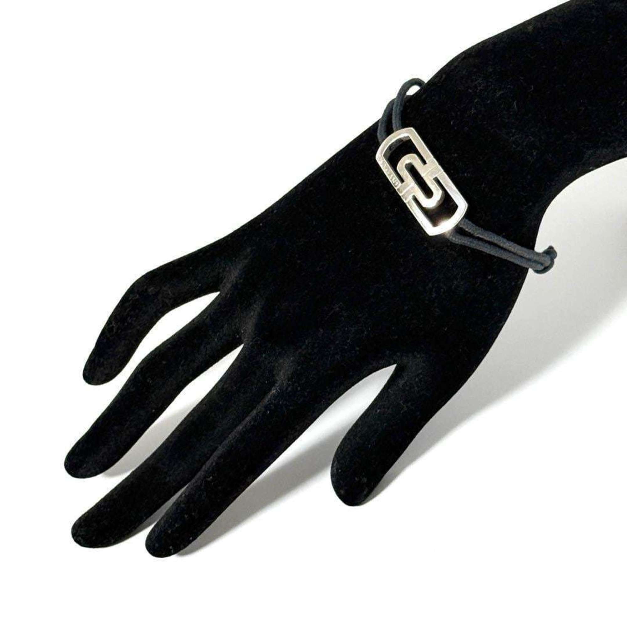 Bvlgari Bvlgari Men's Paretenci Cord Bracelet Silver Size ONE SIZE - 10 Thumbnail