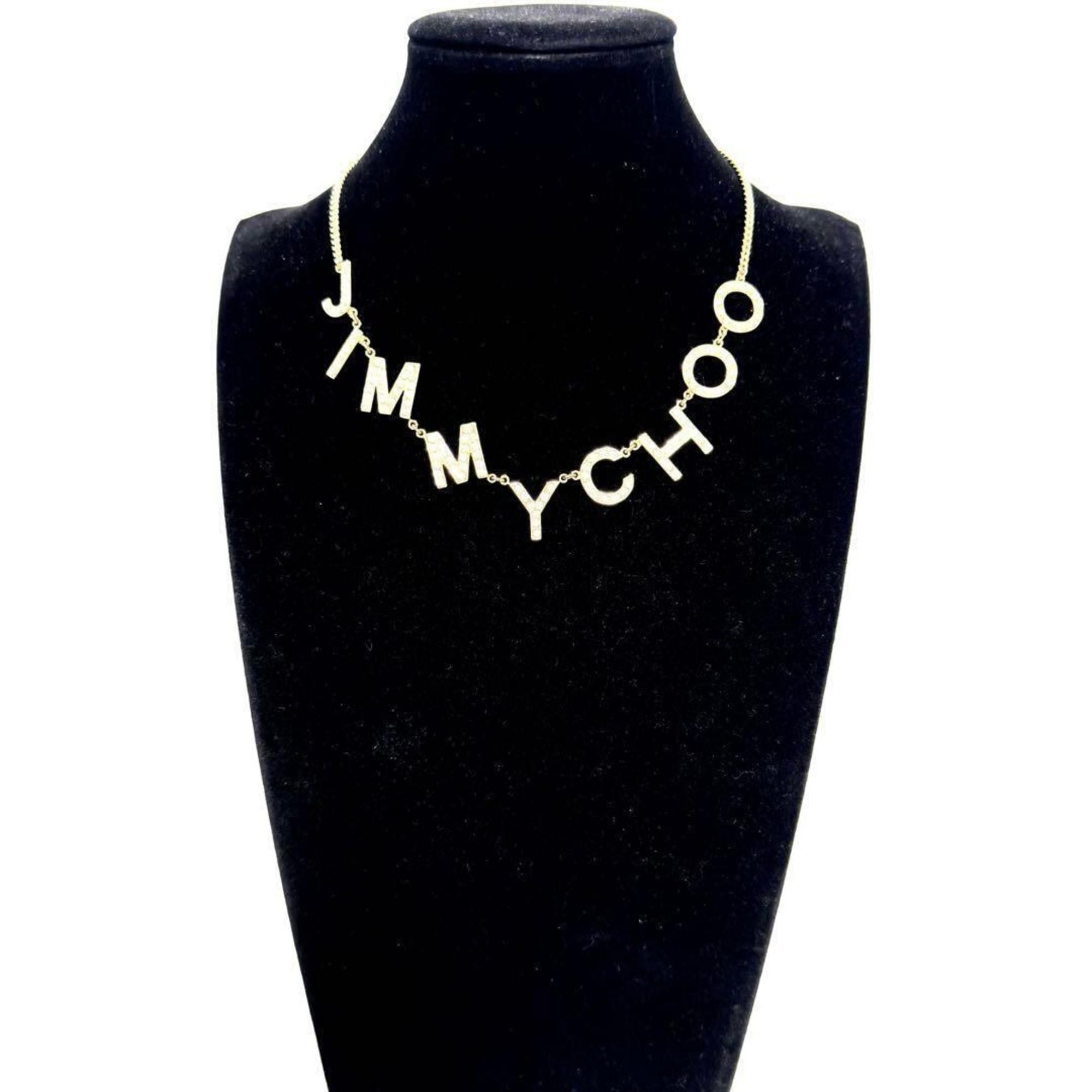 Jimmy Choo Jimmy Choo Women's Logo Necklace Pendant Size ONE SIZE - 9 Thumbnail