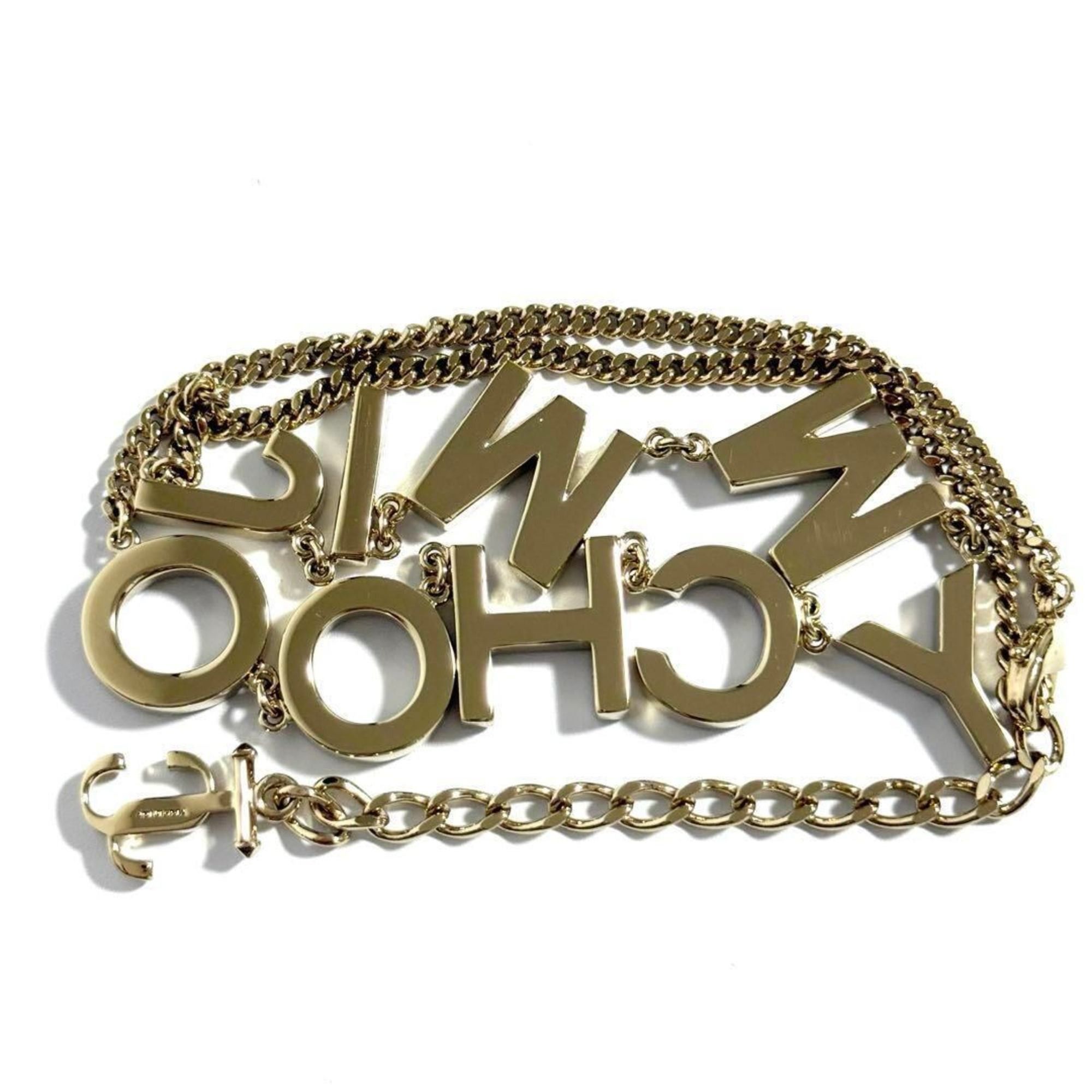 Jimmy Choo Jimmy Choo Women's Logo Necklace Pendant Size ONE SIZE - 3 Thumbnail