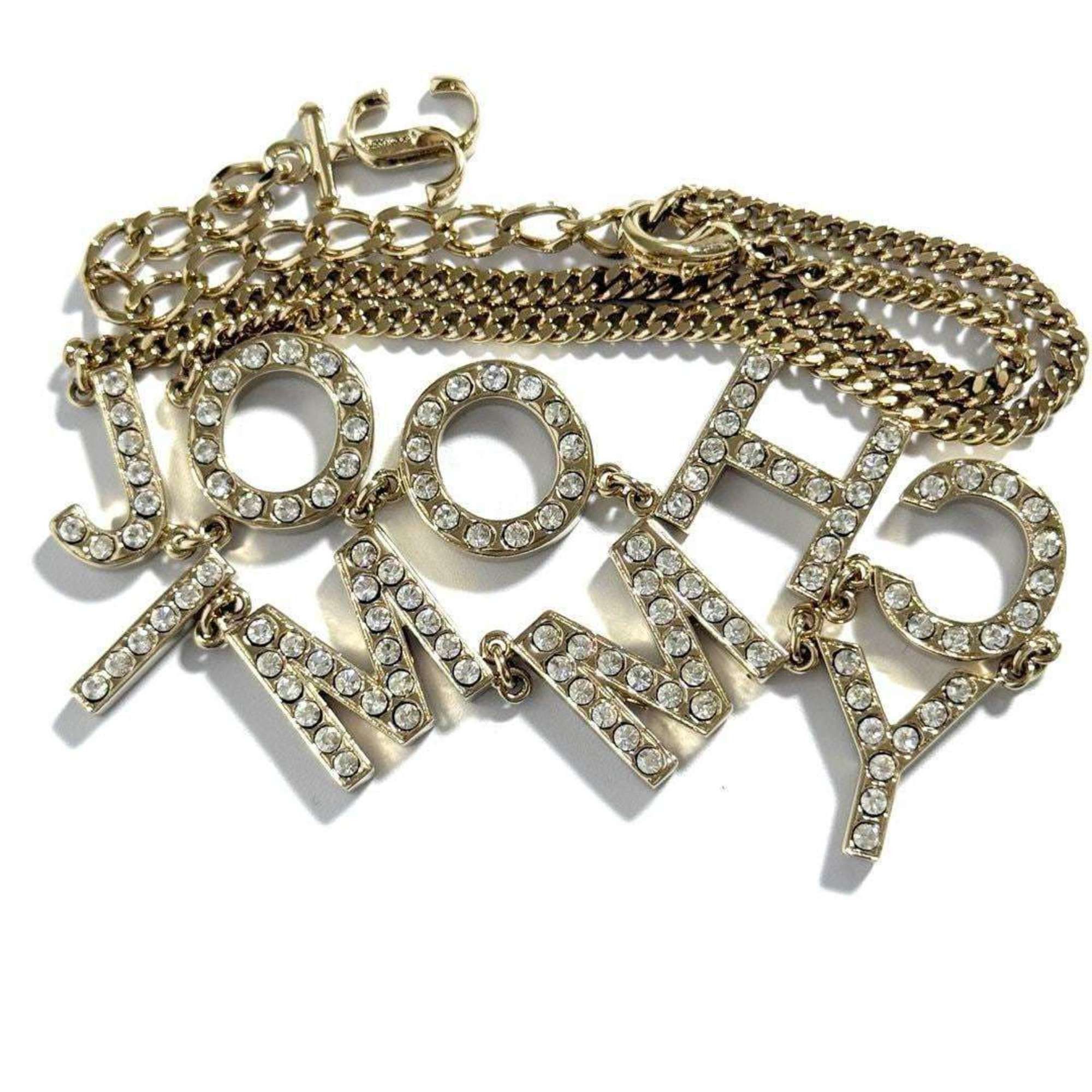 Jimmy Choo Jimmy Choo Women's Logo Necklace Pendant Size ONE SIZE - 2 Thumbnail