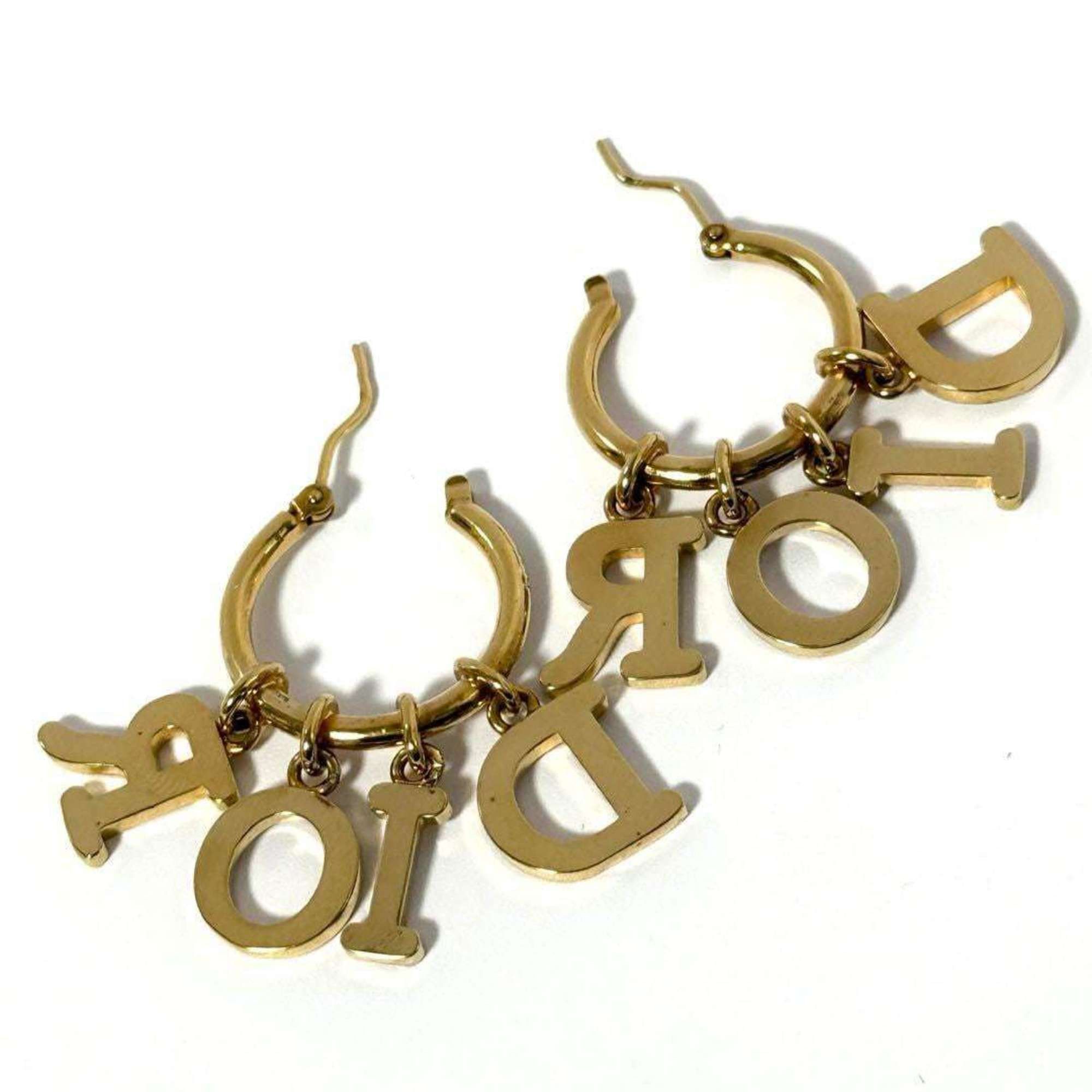 Dior Christian Dior Women's Earrings Hoop DIOR Size ONE SIZE - 2 Thumbnail
