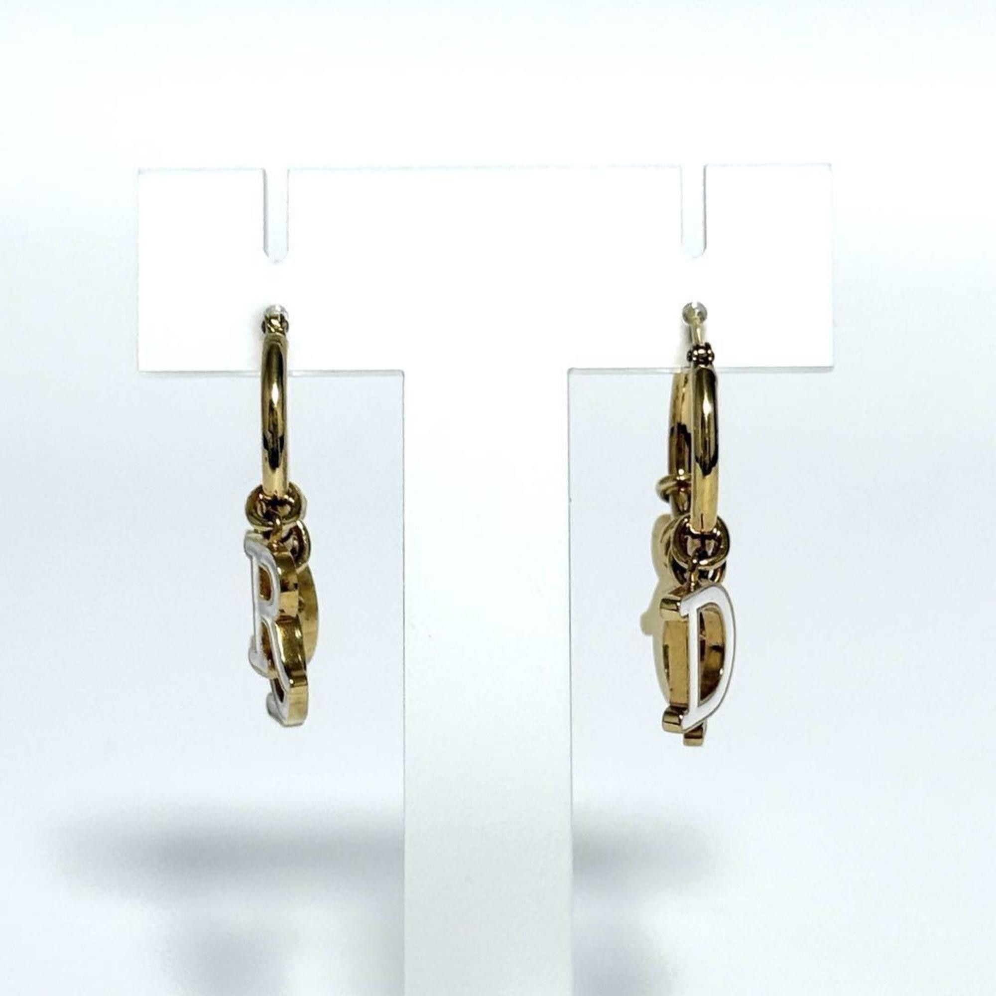 Dior Christian Dior Women's Earrings Hoop DIOR Size ONE SIZE - 7 Thumbnail