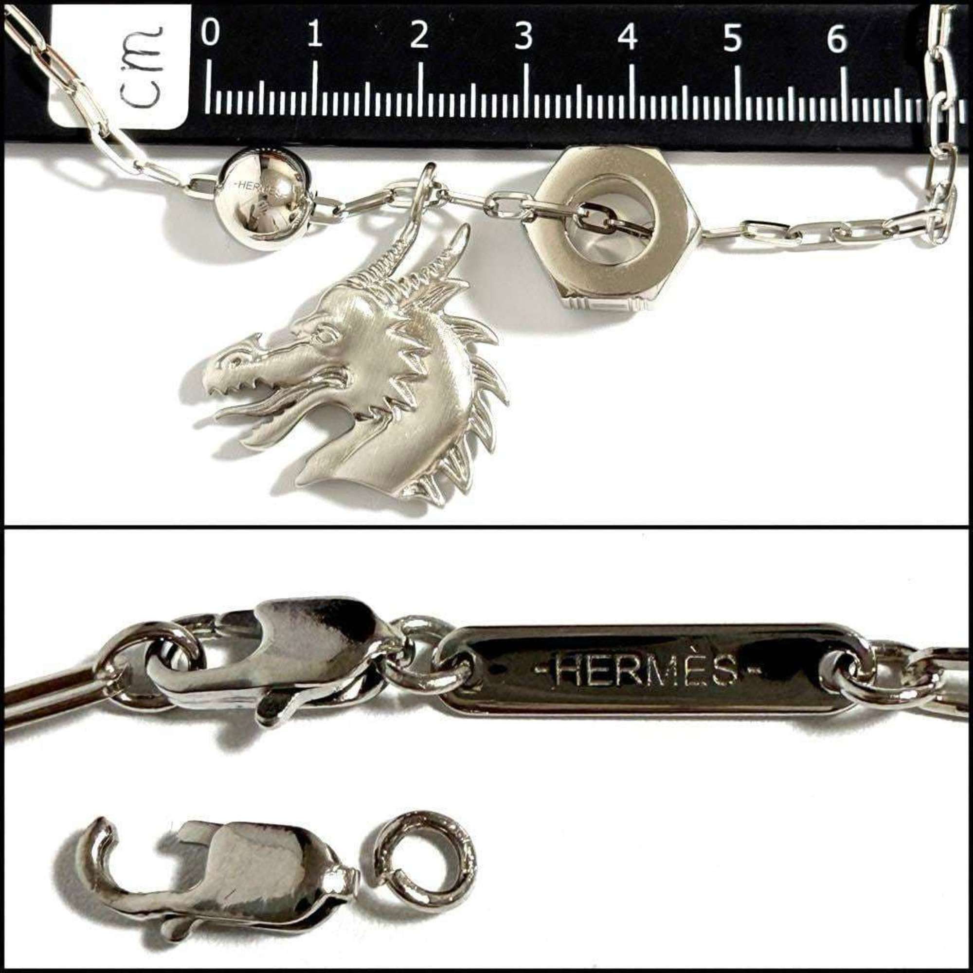 Hermes Hermes Men's Talisman Pendant Necklace Dragon Size ONE SIZE - 8 Thumbnail