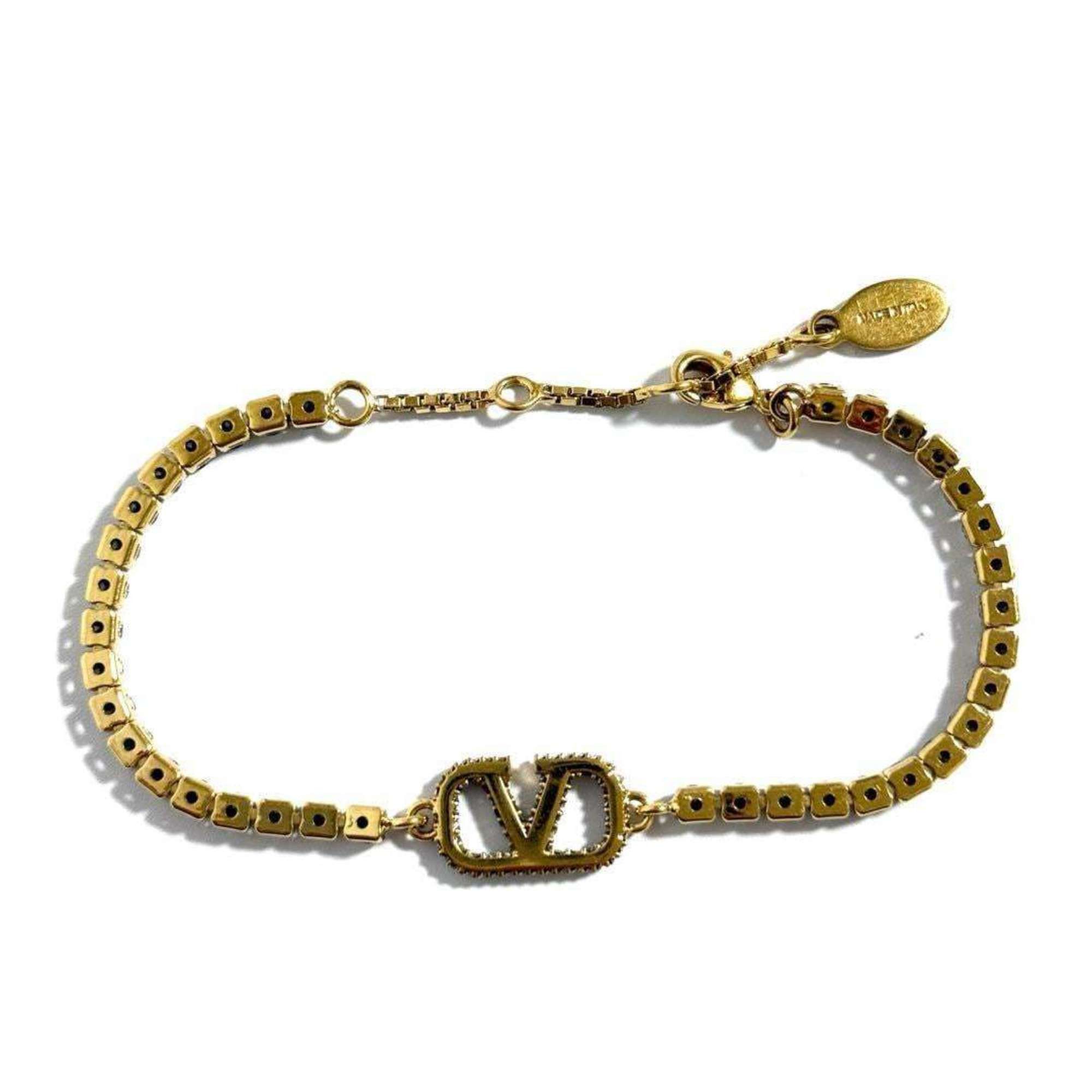 Valentino Valentino Women's Bracelet V Logo Signature Size ONE SIZE - 4 Thumbnail