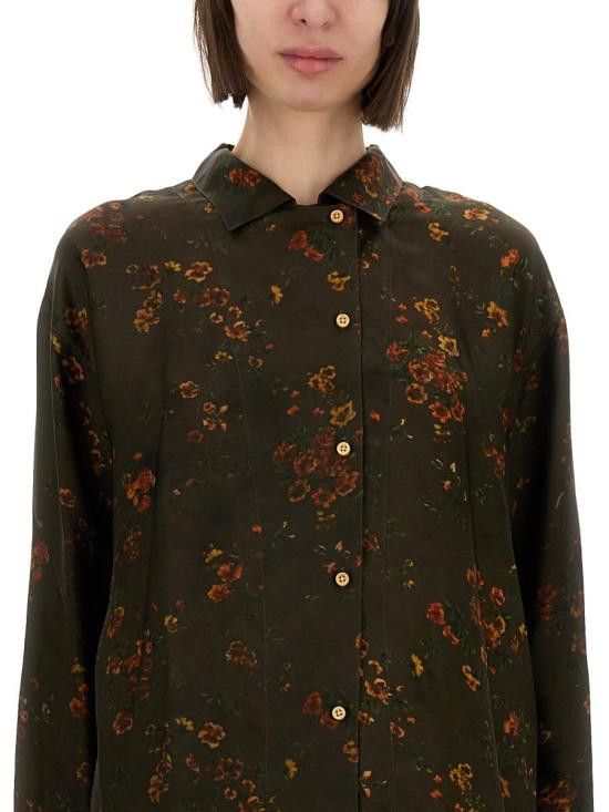 Uma Wang UMA WANG Women Shirts UP1001 UW067 Brown Size M / US 6-8 / IT 42-44 - 4 Thumbnail