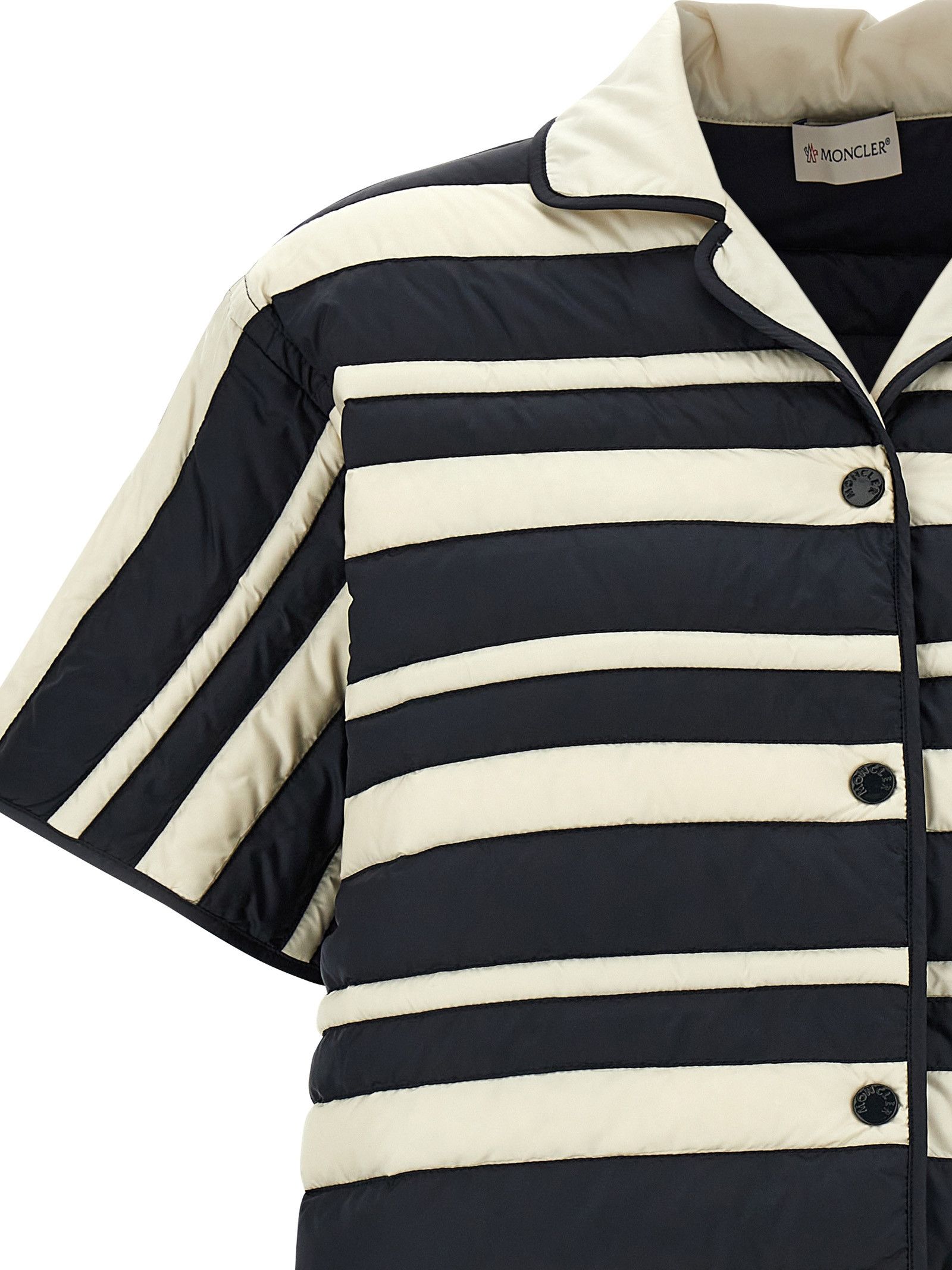 Moncler Striped Shirt Size M / US 6-8 / IT 42-44 - 3 Thumbnail
