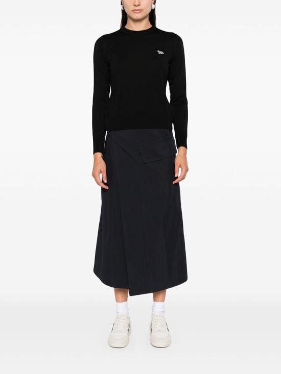 Maison Kitsune MAISON KITSUNE Women Sweater MW00816KT1036 P199 BLACK Size XS / US 0-2 / IT 36-38 - 5 Thumbnail