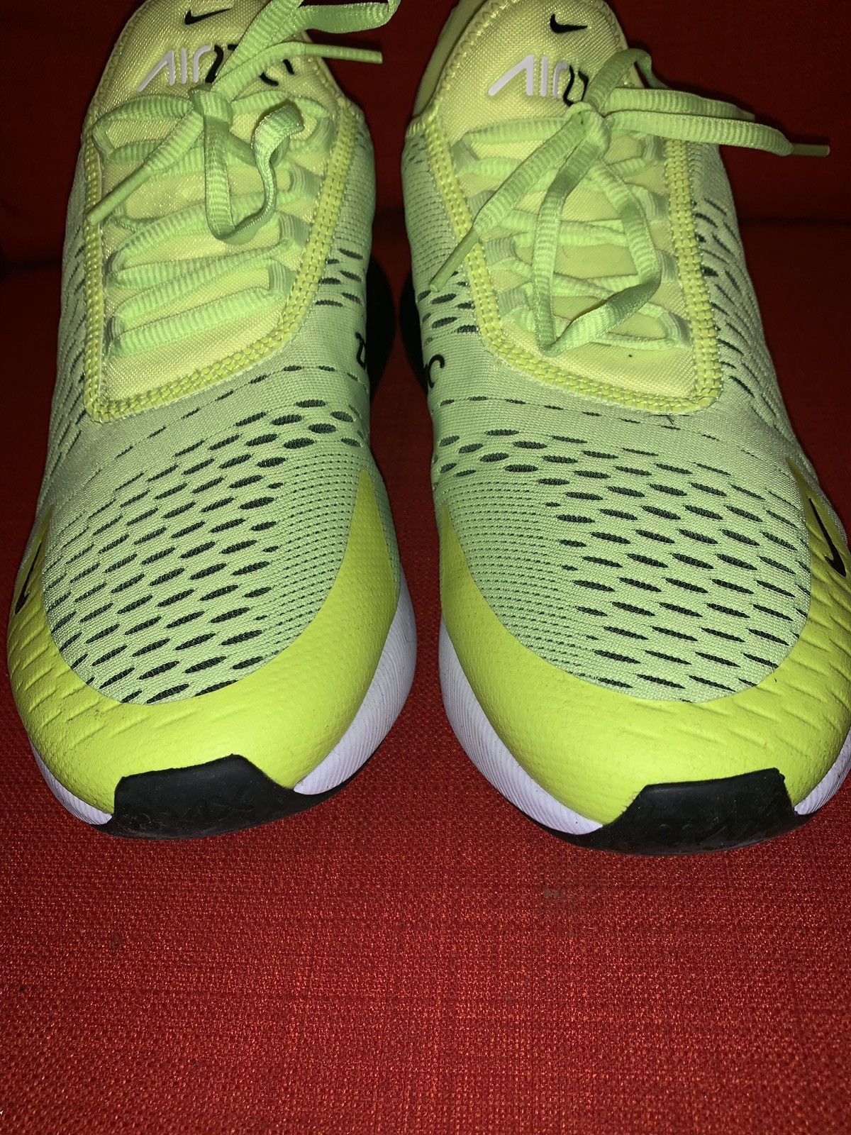 Nike Air Max 270 Neon Yellow Grailed