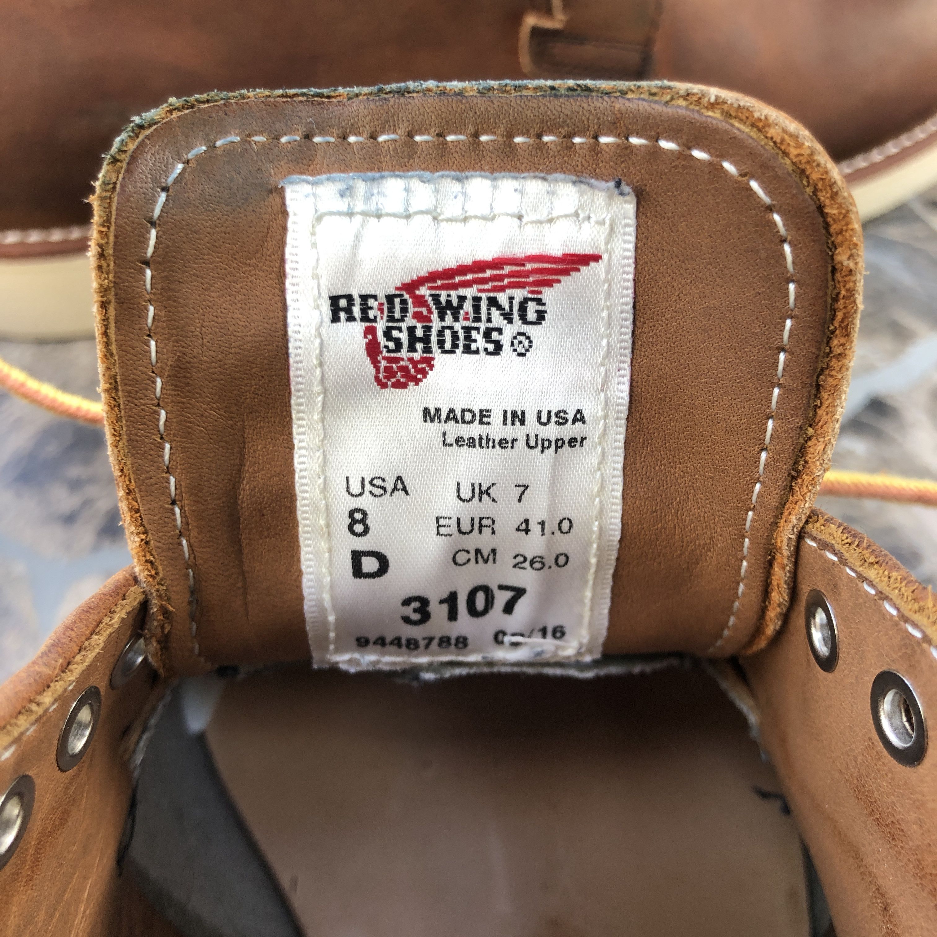Red Wing Postman Oxford Copper Rough Tough Grailed