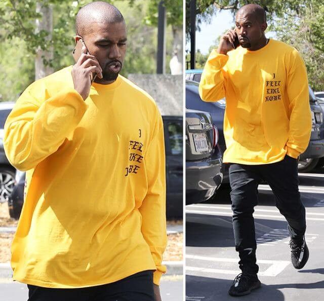 Kanye west kobe shirt hotsell