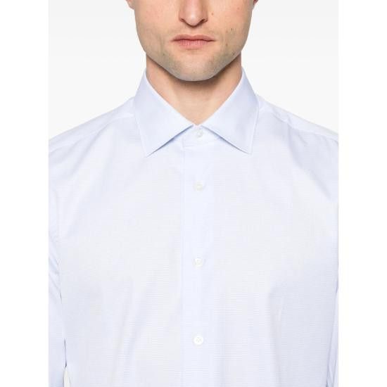 Mazzarelli MAZZARELLI Men Long Tops B145 11 4013 BLUE Size US M / EU 48-50 / 2 - 4 Thumbnail