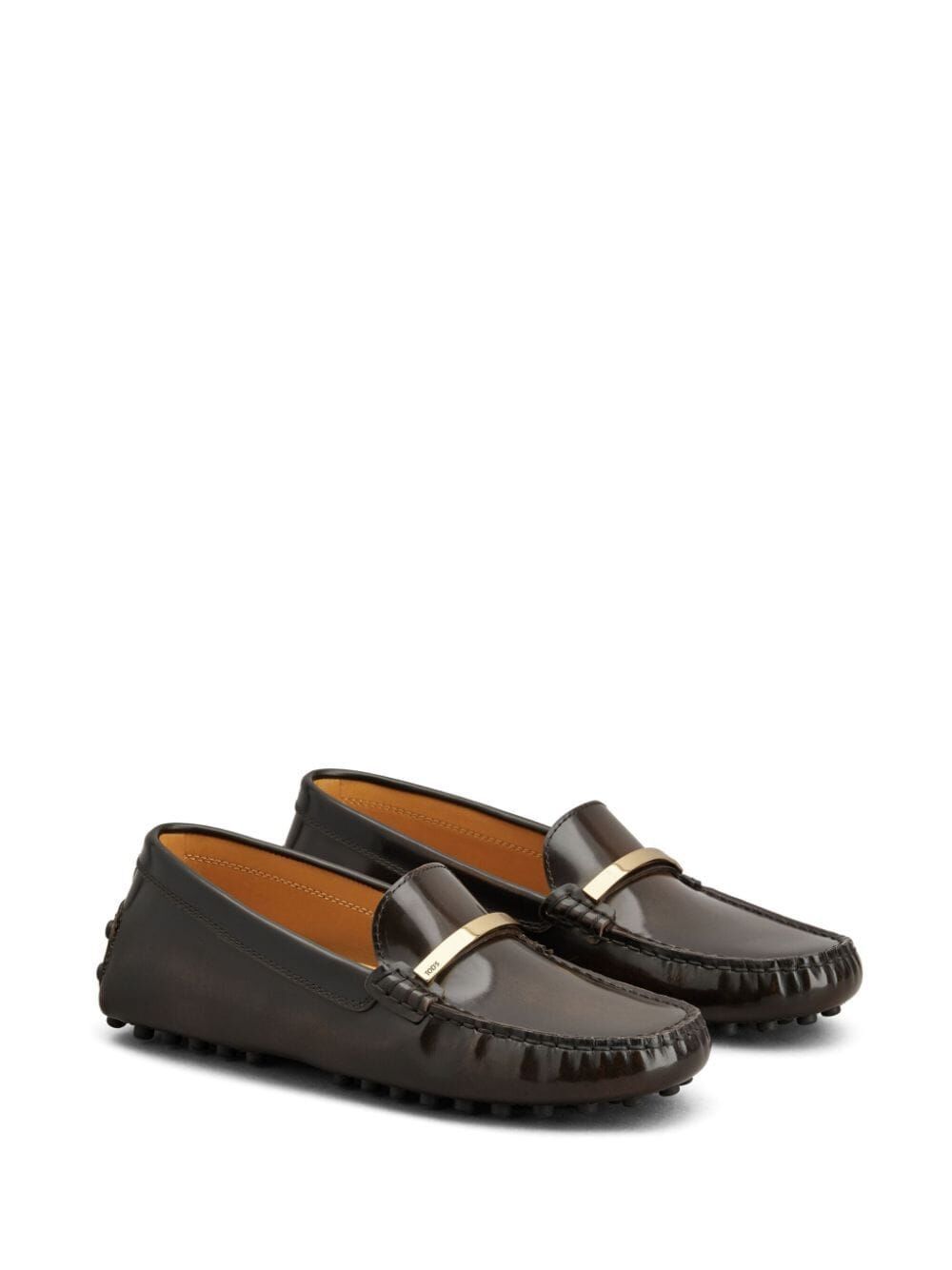 Tod's MOCASSINO GOMMINO PELLE SPAZZOLATA Size US 6 / IT 36 - 3 Thumbnail