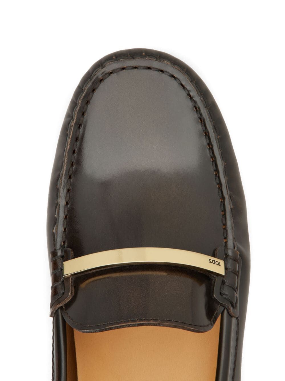 Tod's MOCASSINO GOMMINO PELLE SPAZZOLATA Size US 6 / IT 36 - 2 Thumbnail