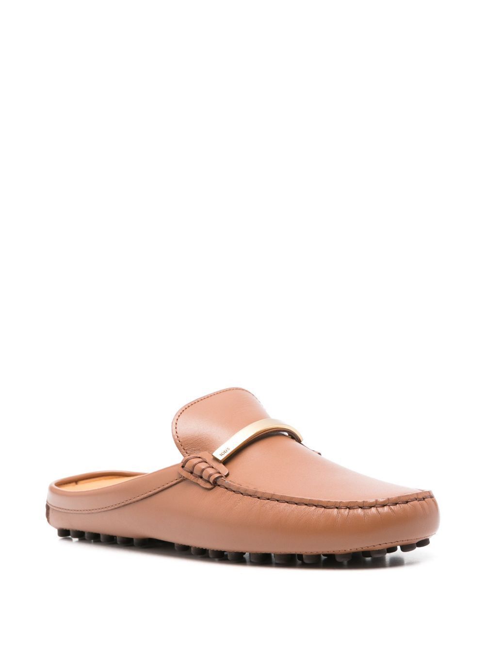 Tod's LEATHER GOMMINO SLIPPERS Size US 10 / IT 40 - 2 Thumbnail