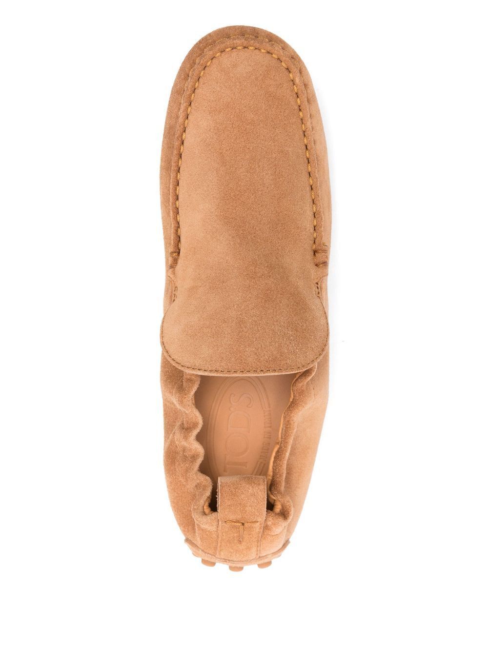 Tod's GOMMINO CURLED SUEDE LOAFERS Size US 10 / IT 40 - 4 Thumbnail