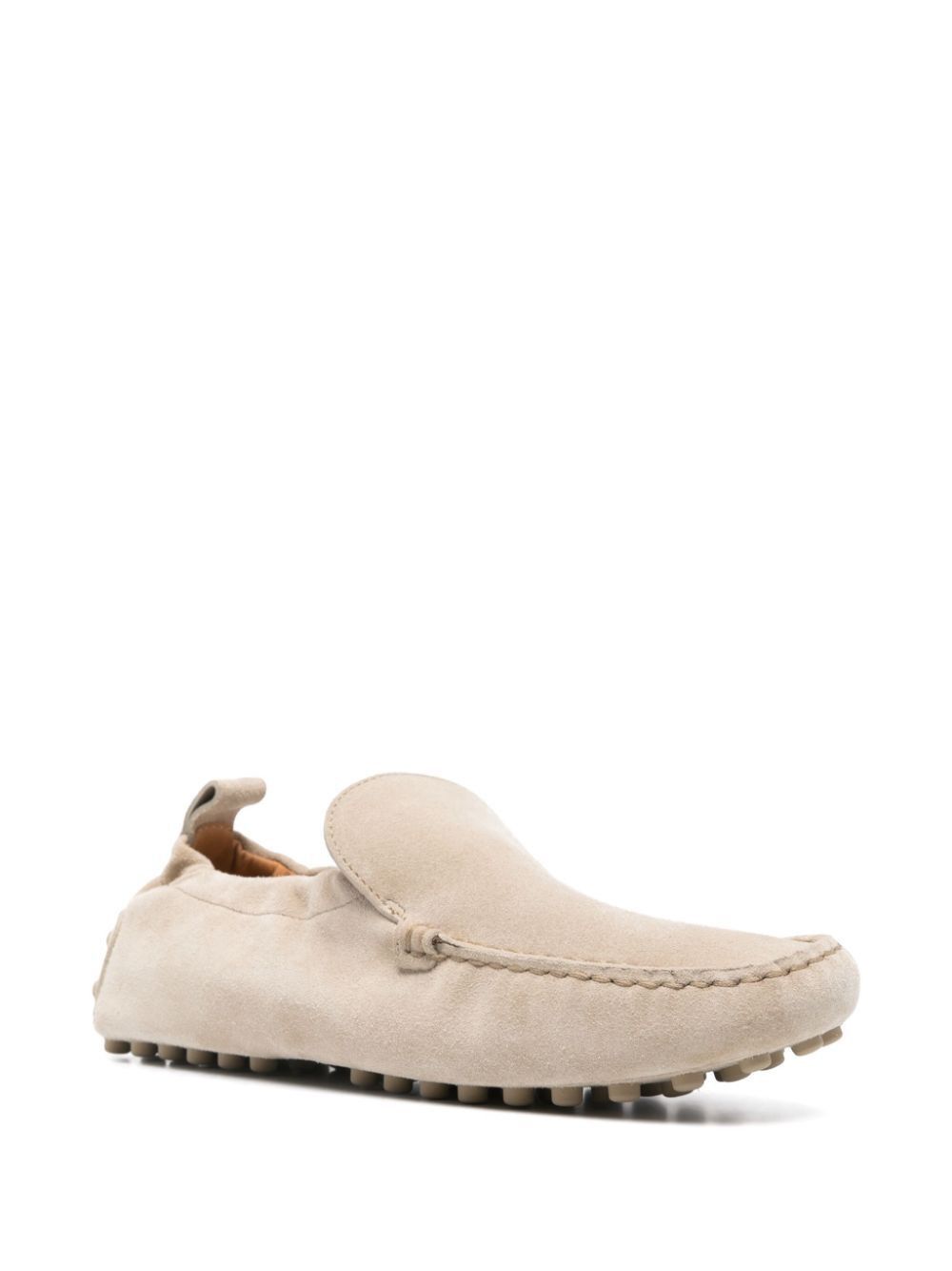 Tod's GOMMINO CURLED SUEDE LOAFERS Size US 7 / IT 37 - 2 Thumbnail