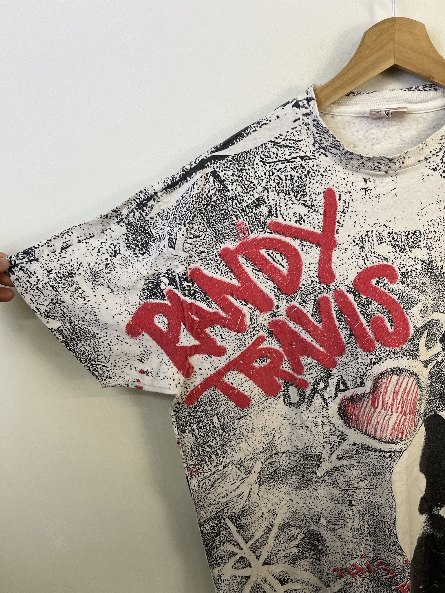 Other Vintage Tee Shirt 1990s Single Stitch Randy Travis All Over Print Rap Tee Size XL (OS) Size US XL / EU 56 / 4 - 2 Thumbnail