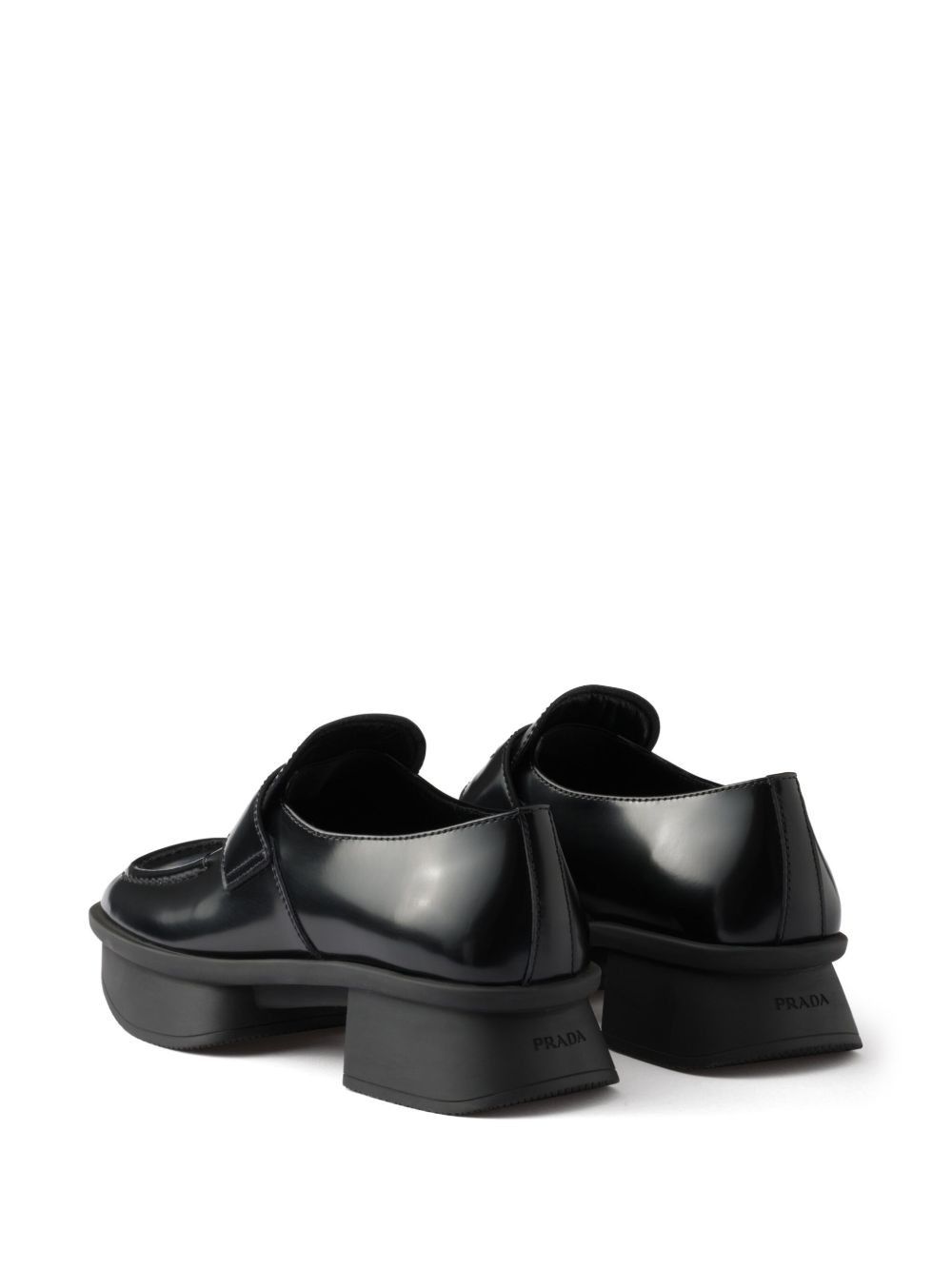 Prada EQUAL LEATHER LOAFERS Size US 7 / IT 37 - 3 Thumbnail