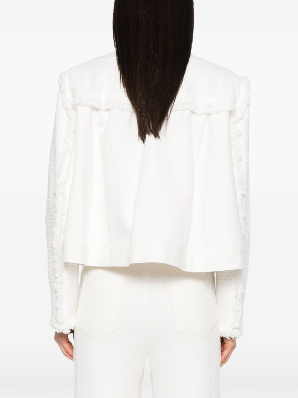 Sacai DENIM MIX JACKET Size L / US 10 / IT 46 - 4 Thumbnail