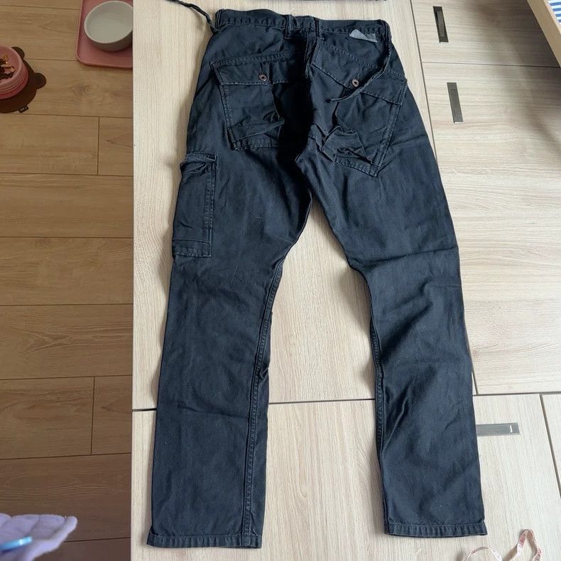 Kapital KAPITAL Black Casual Cargo Pants Size S Size US 30 / EU 46 - 2 Thumbnail