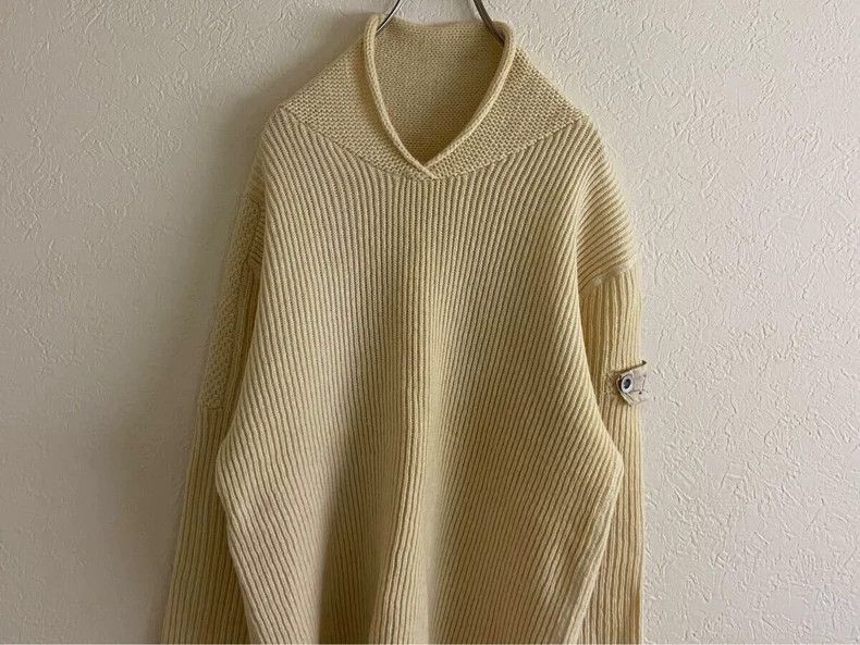 Kapital Wool Patch Decorative Knit Long Sleeve Top Size US M / EU 48-50 / 2 - 2 Thumbnail