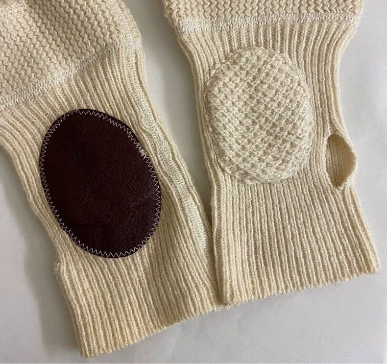 Kapital Wool Patch Decorative Knit Long Sleeve Top Size US M / EU 48-50 / 2 - 6 Thumbnail