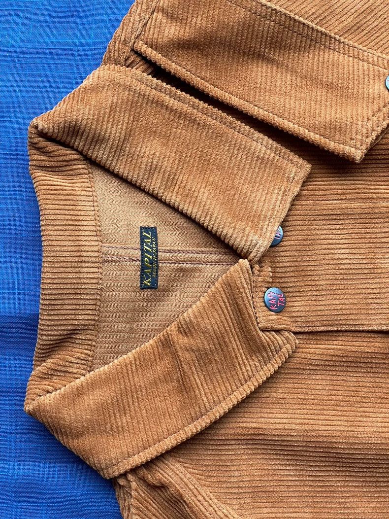 Kapital KAPITAL Corduroy Coat with Pockets Size US M / EU 48-50 / 2 - 2 Thumbnail