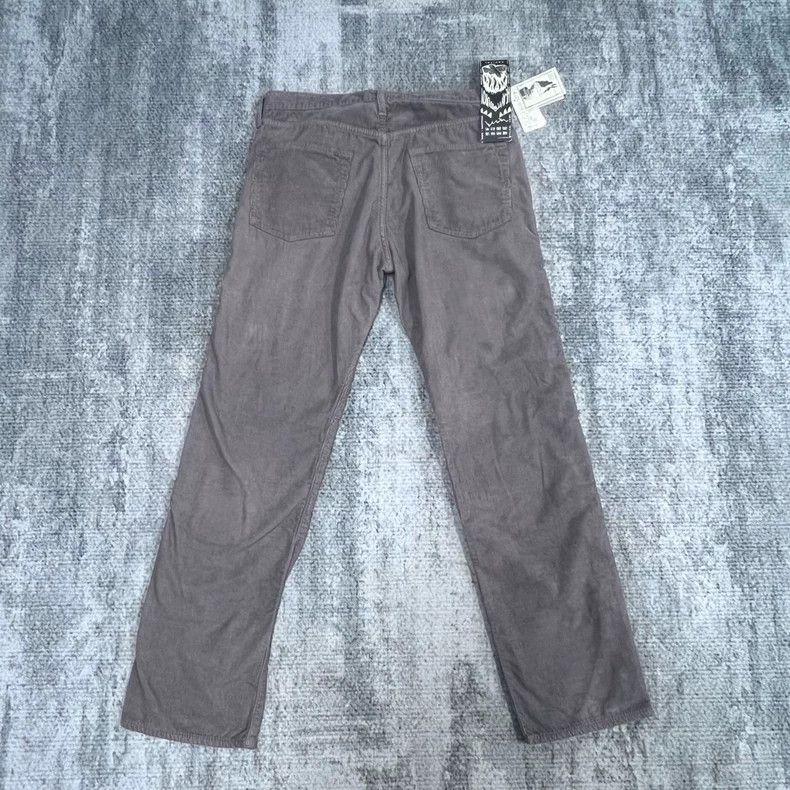 Kapital Kapital Velvet Beaded Pants in Brown Gray Size US 34 / EU 50 - 2 Thumbnail