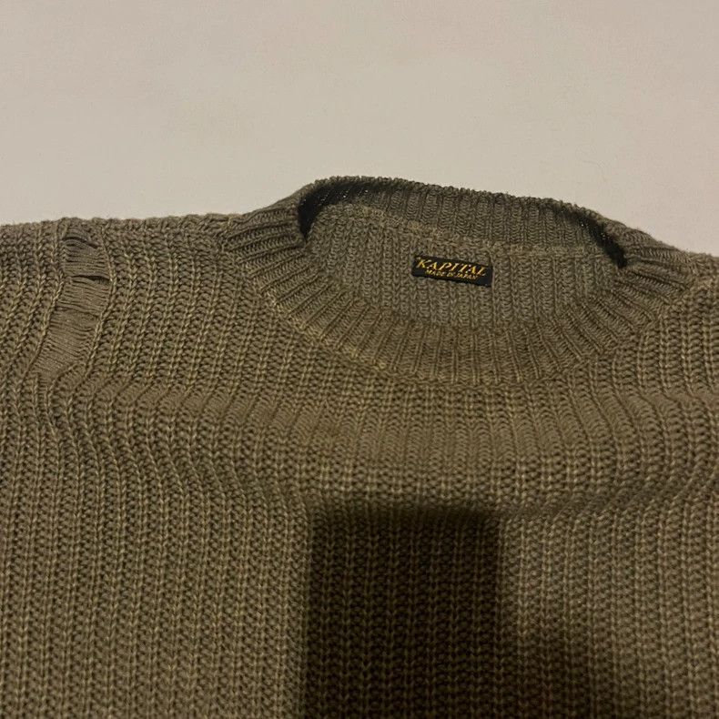Kapital Kapital Short Knit Sweater in Brown Size US M / EU 48-50 / 2 - 3 Thumbnail