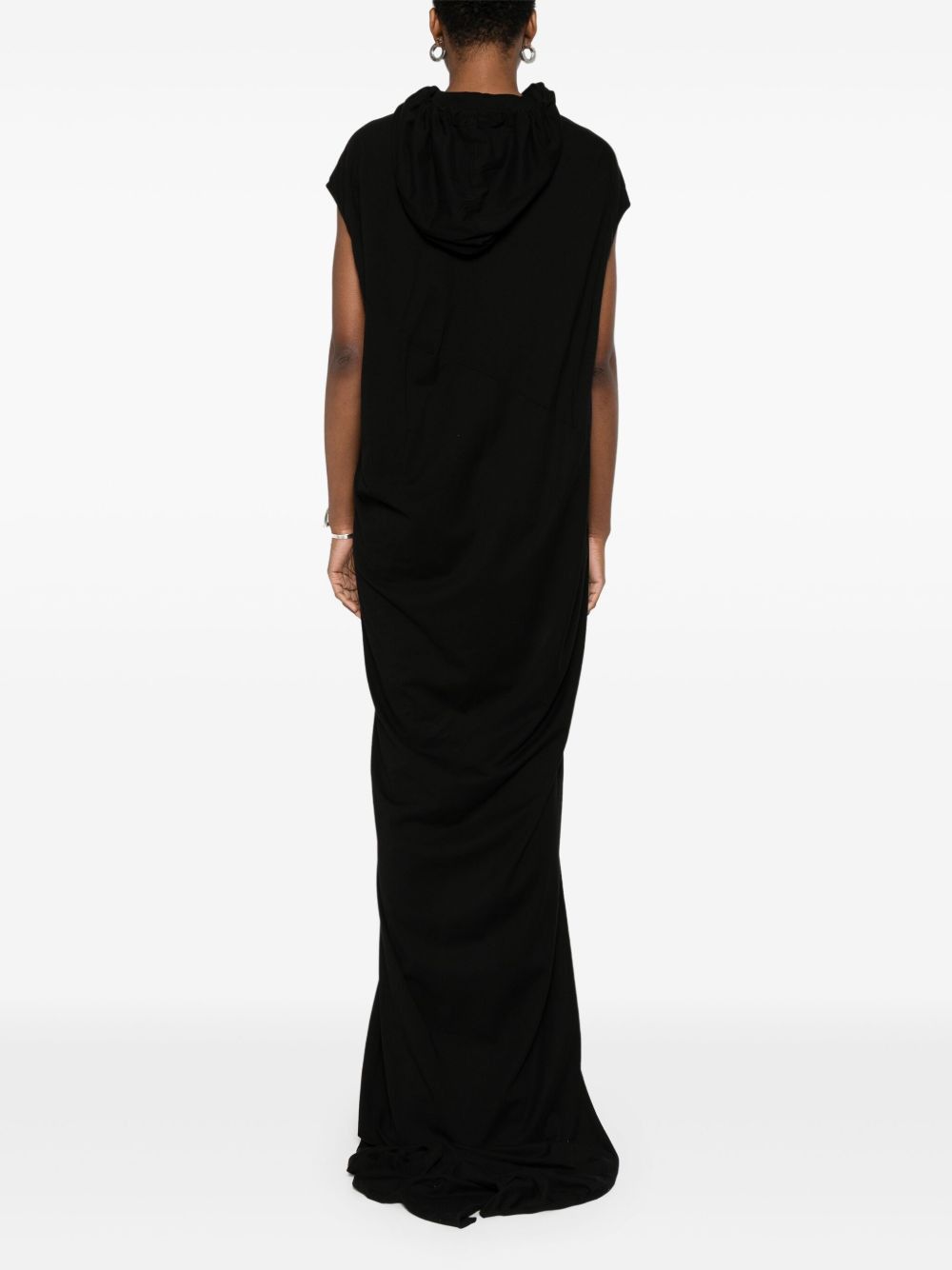 Rick Owens Drkshdw HOODED LONG DRESS Size S / US 4 / IT 40 - 3 Thumbnail