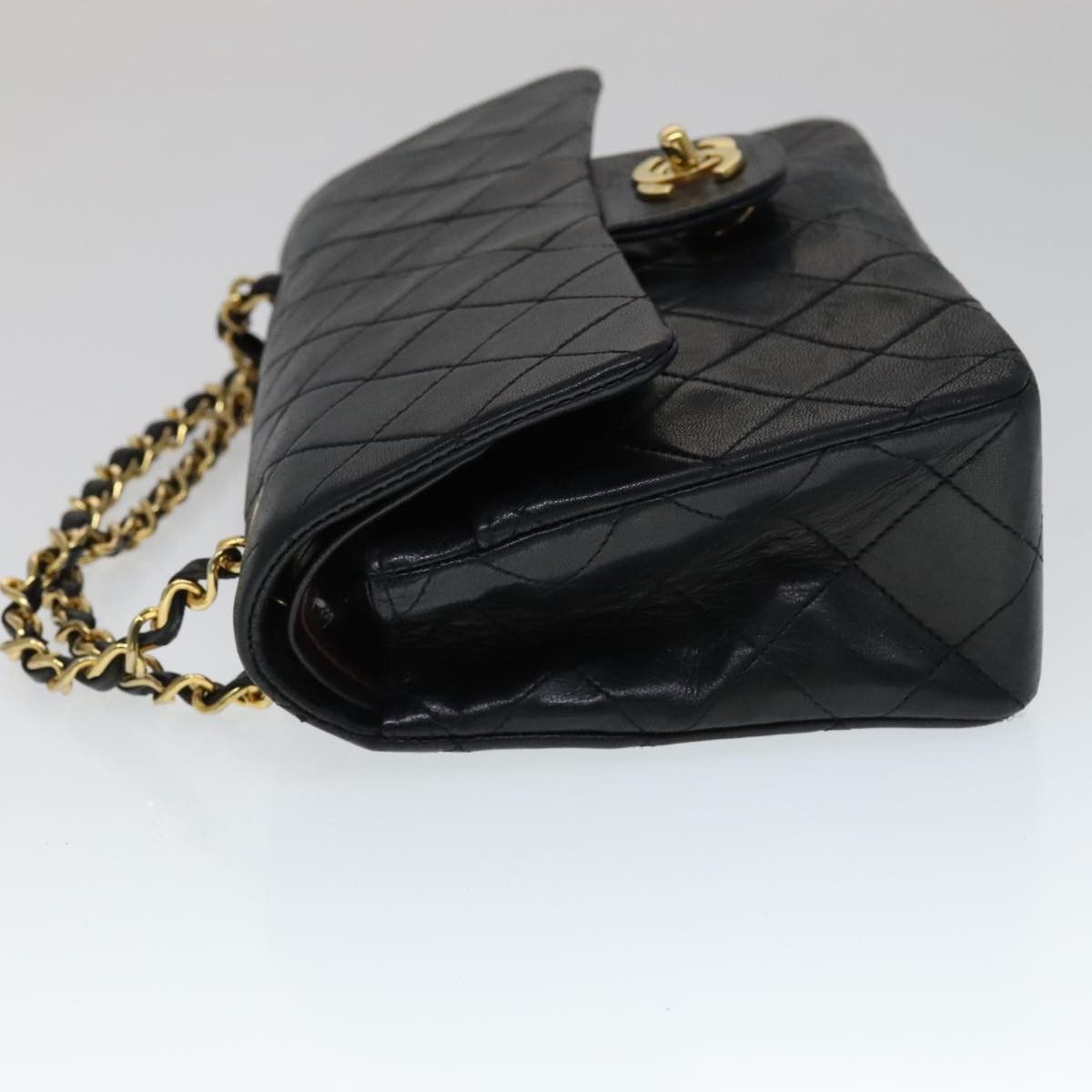 Chanel Timeless Black Leather Shoulder Bag (Pre-Owned) Size ONE SIZE - 4 Thumbnail