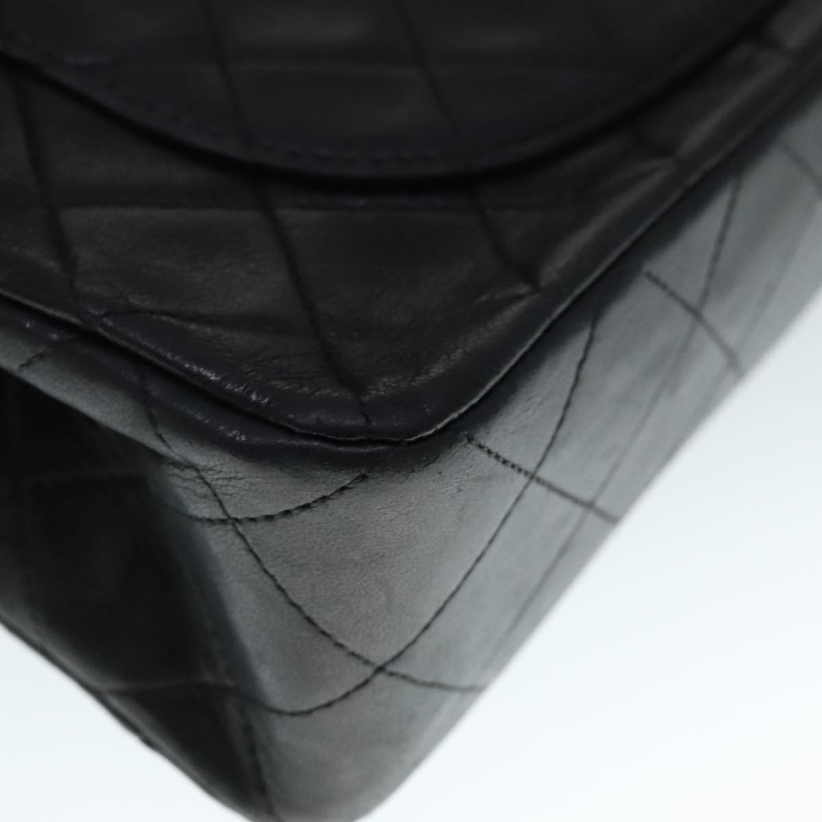 Chanel Timeless Black Leather Shoulder Bag (Pre-Owned) Size ONE SIZE - 10 Thumbnail