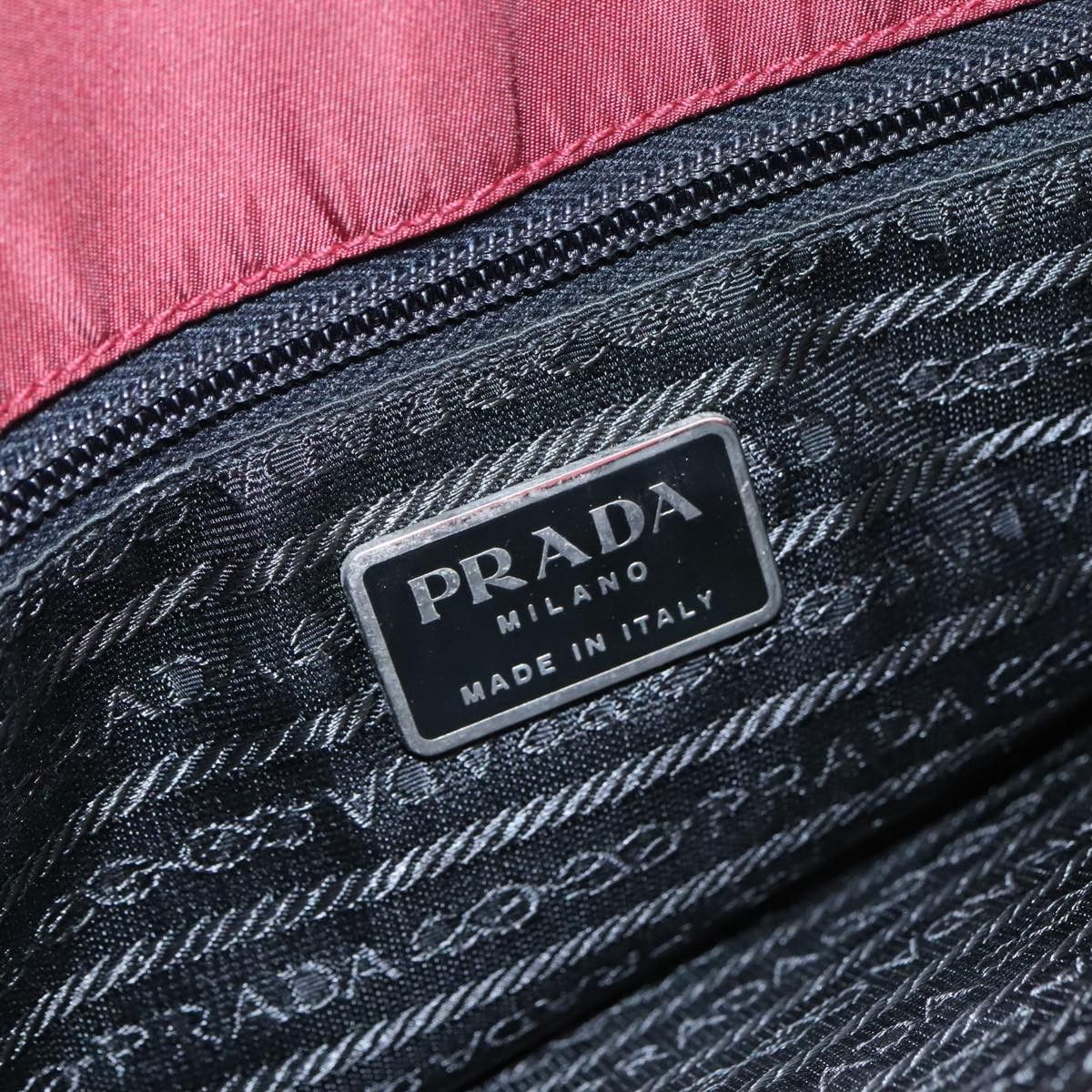 Prada Red Synthetic Tote Bag (Pre-Owned) Size ONE SIZE - 20 Thumbnail