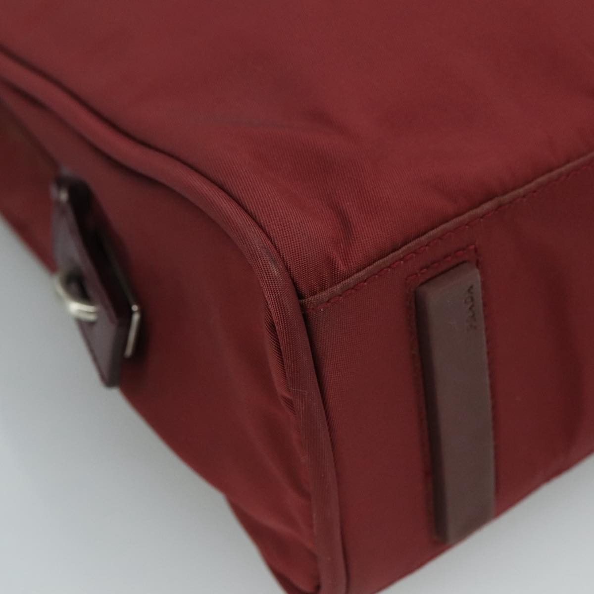 Prada Red Synthetic Tote Bag (Pre-Owned) Size ONE SIZE - 7 Thumbnail