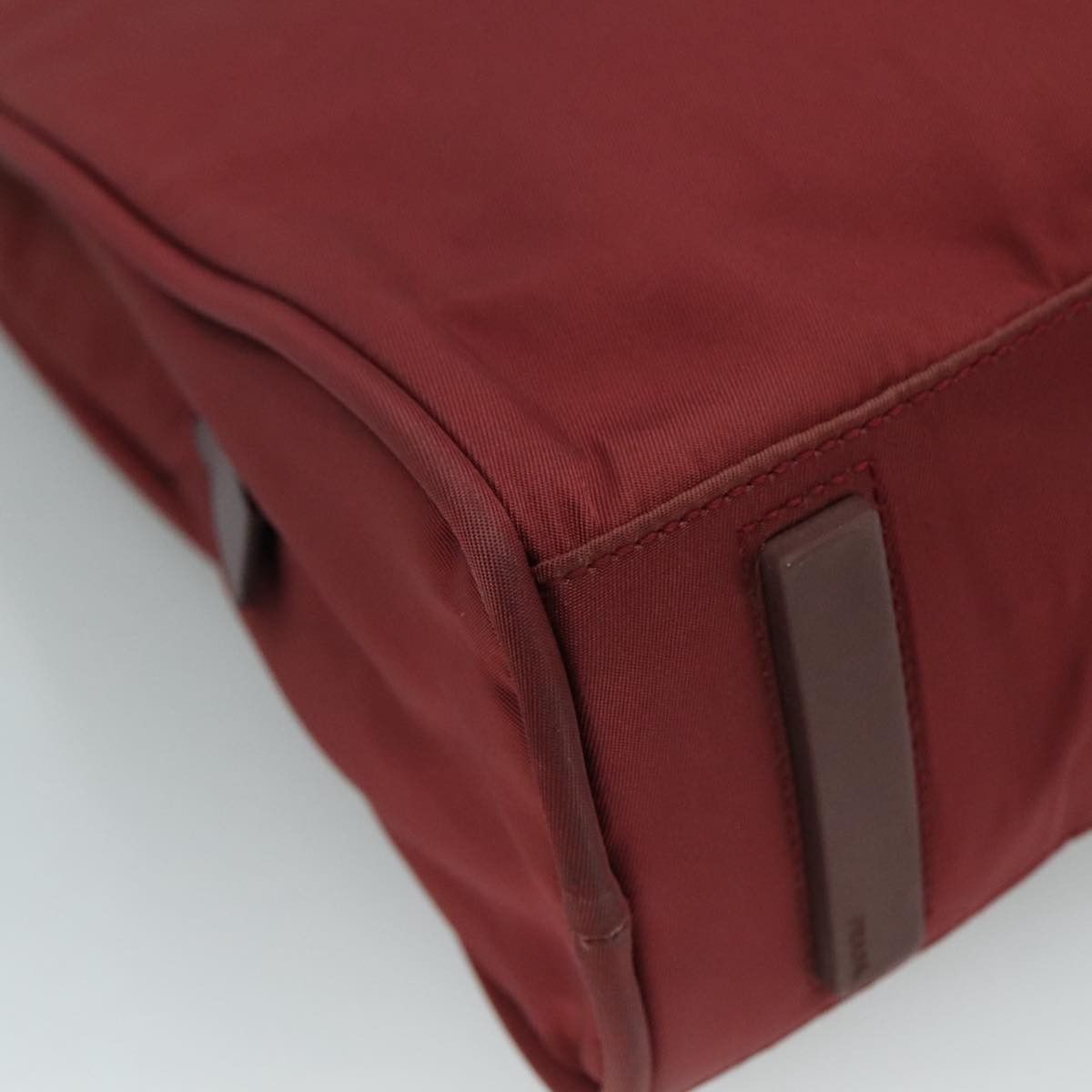 Prada Red Synthetic Tote Bag (Pre-Owned) Size ONE SIZE - 9 Thumbnail