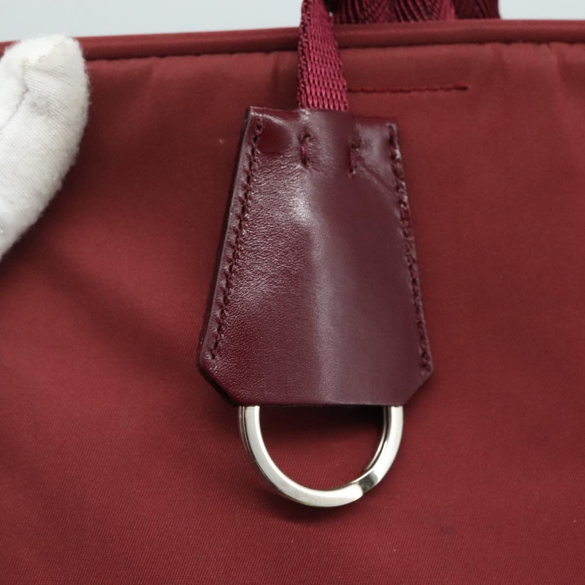 Prada Red Synthetic Tote Bag (Pre-Owned) Size ONE SIZE - 12 Thumbnail