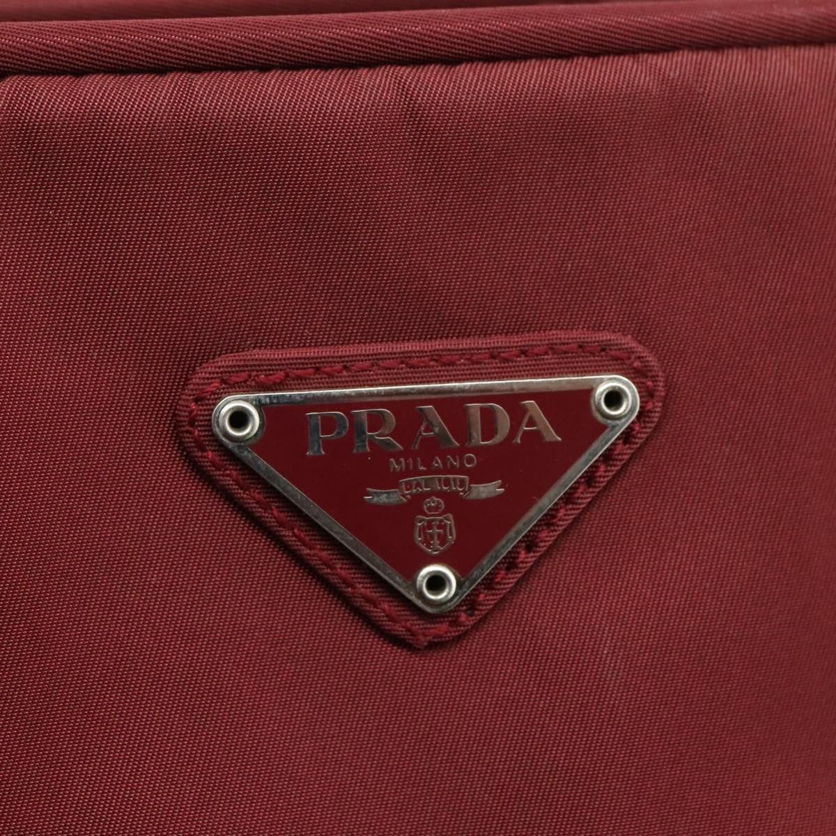 Prada Red Synthetic Tote Bag (Pre-Owned) Size ONE SIZE - 11 Thumbnail