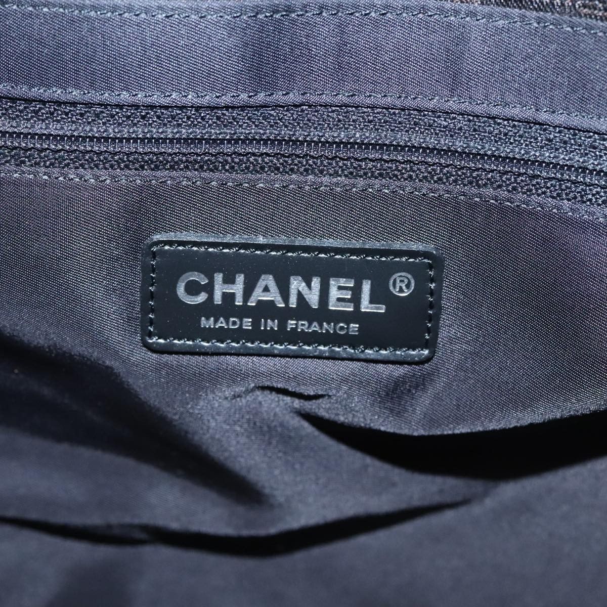 Chanel Travel Line Brown Synthetic Tote Bag (Pre-Owned) Size ONE SIZE - 14 Thumbnail