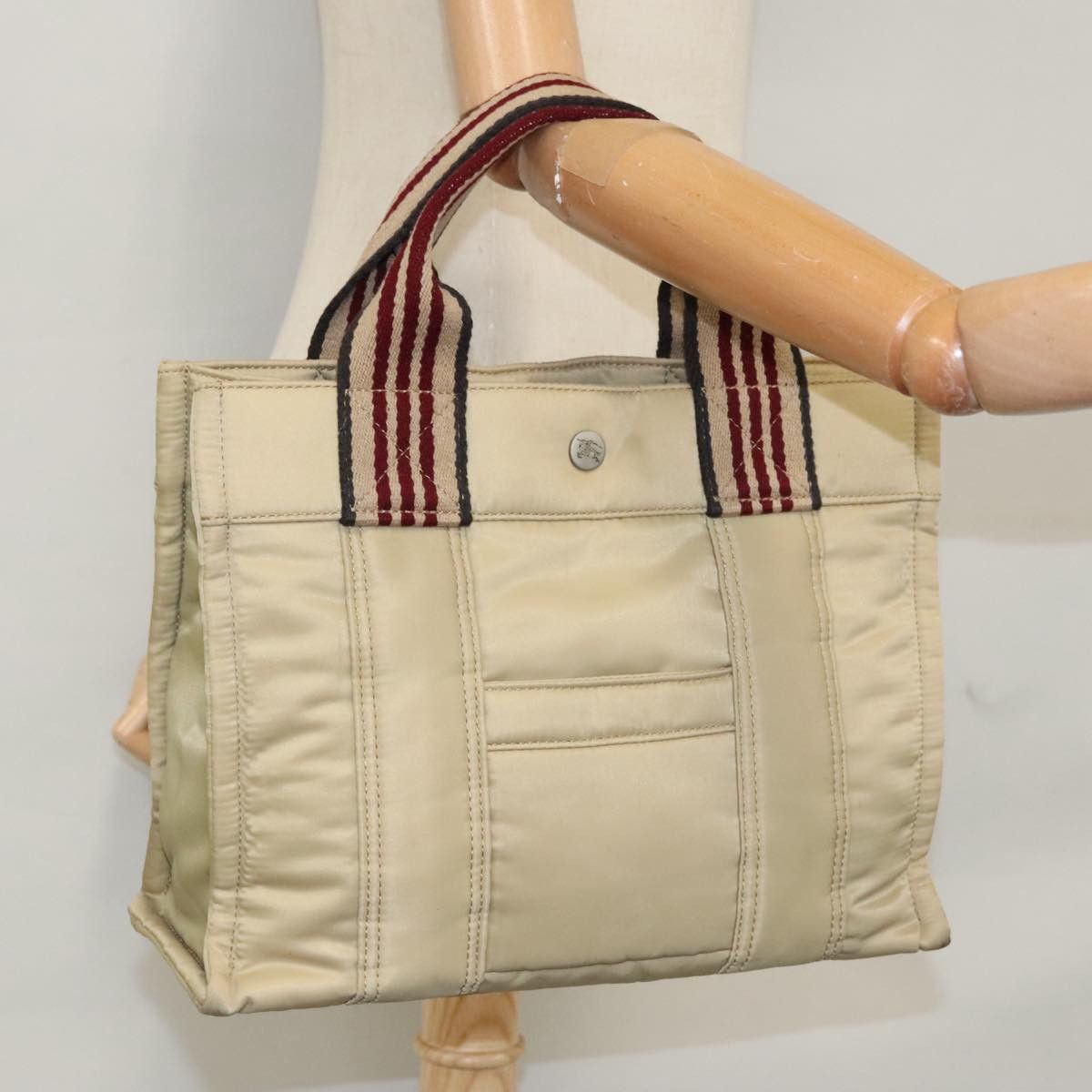 Burberry Blue Label Beige Synthetic Handbag (Pre-Owned) Size ONE SIZE - 16 Thumbnail