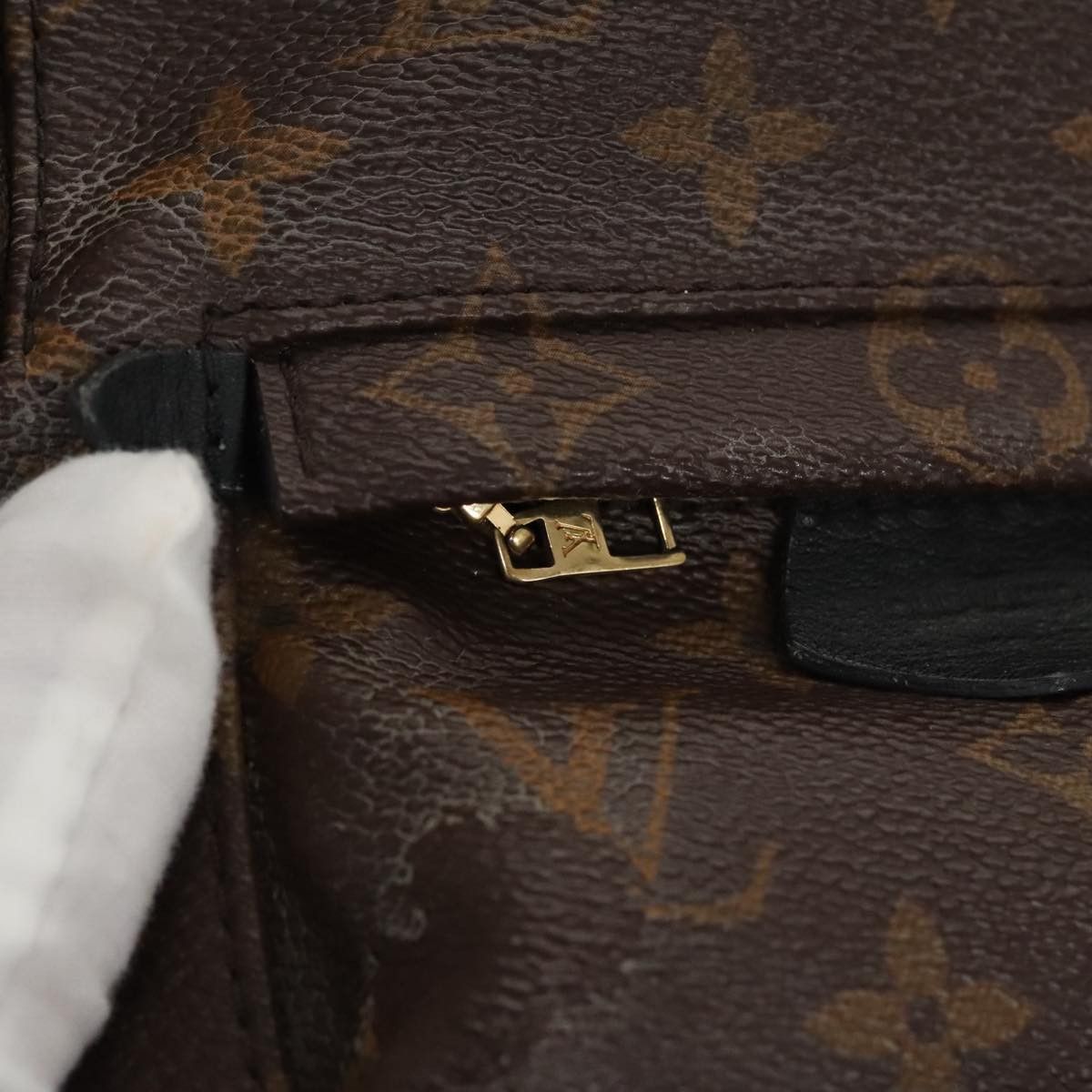 Louis Vuitton Palm Springs Mini Brown Canvas Backpack Bag (Pre-Owned) Size ONE SIZE - 11 Thumbnail