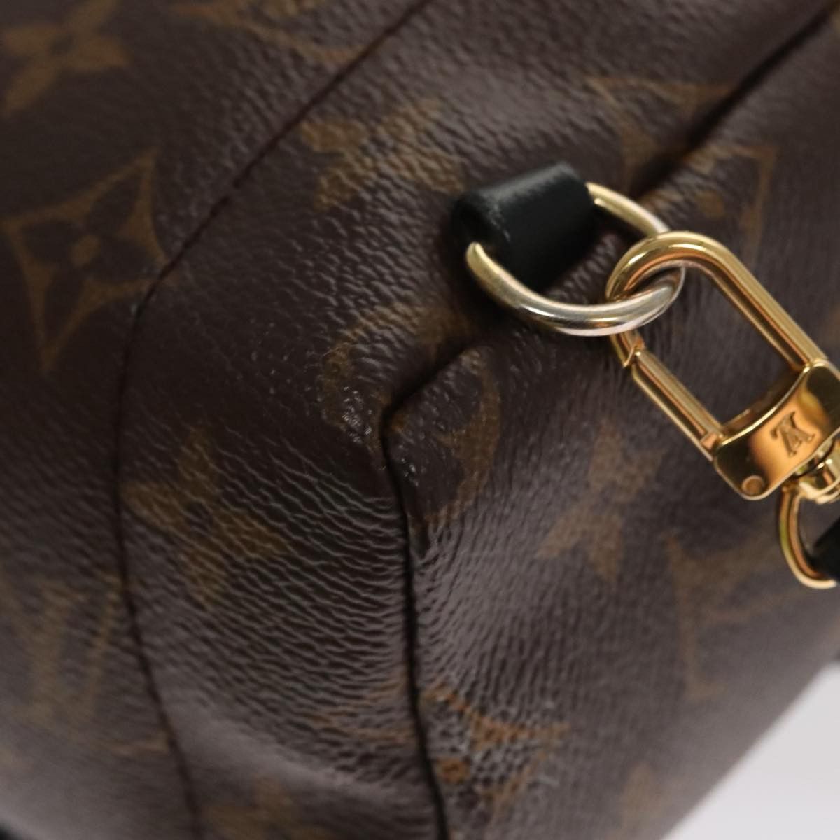 Louis Vuitton Palm Springs Mini Brown Canvas Backpack Bag (Pre-Owned) Size ONE SIZE - 10 Thumbnail