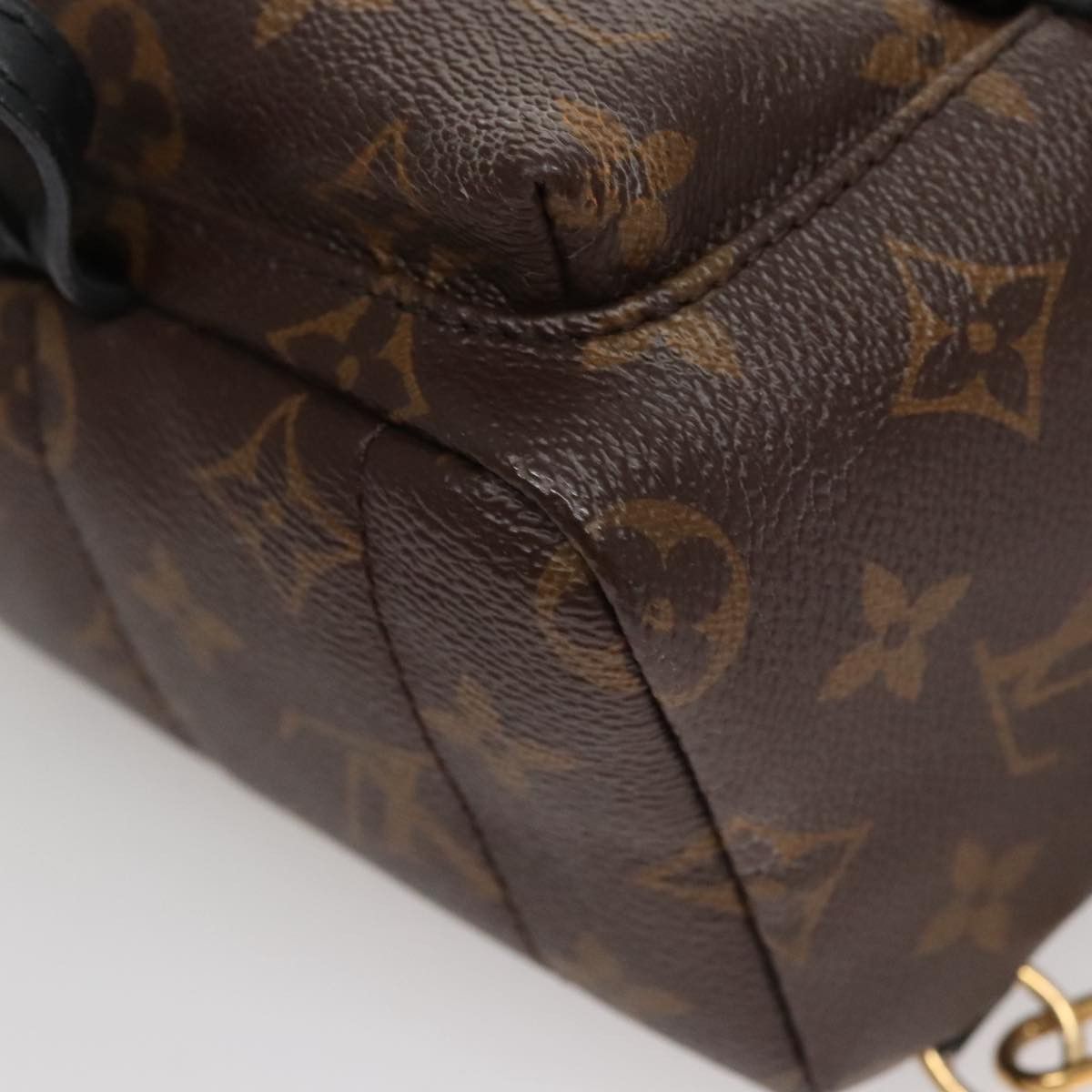 Louis Vuitton Palm Springs Mini Brown Canvas Backpack Bag (Pre-Owned) Size ONE SIZE - 8 Thumbnail