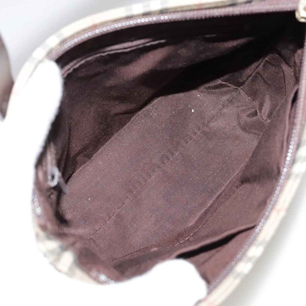 Burberry Nova Check Beige Canvas Handbag (Pre-Owned) Size ONE SIZE - 13 Thumbnail