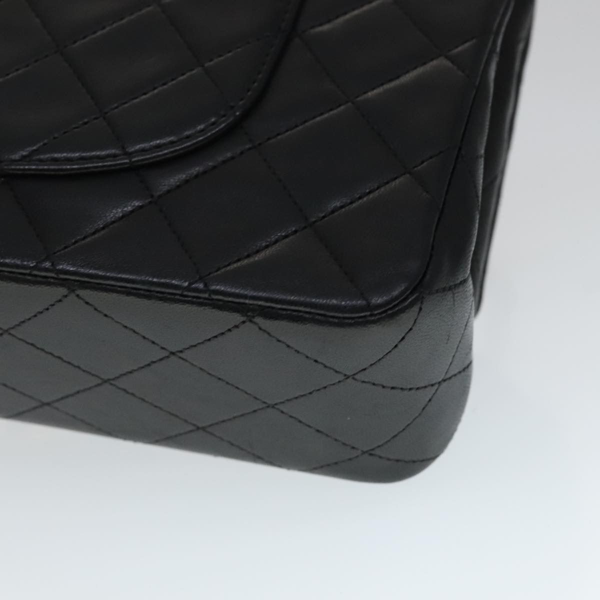 Chanel Timeless Black Leather Shoulder Bag (Pre-Owned) Size ONE SIZE - 9 Thumbnail