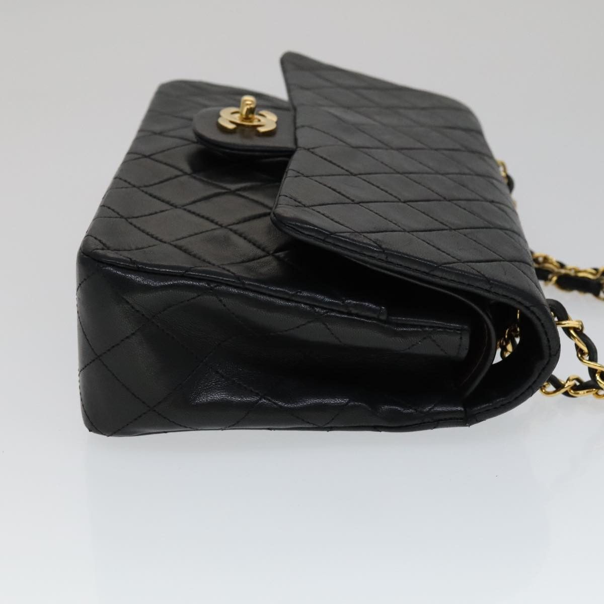 Chanel Timeless Black Leather Shoulder Bag (Pre-Owned) Size ONE SIZE - 3 Thumbnail