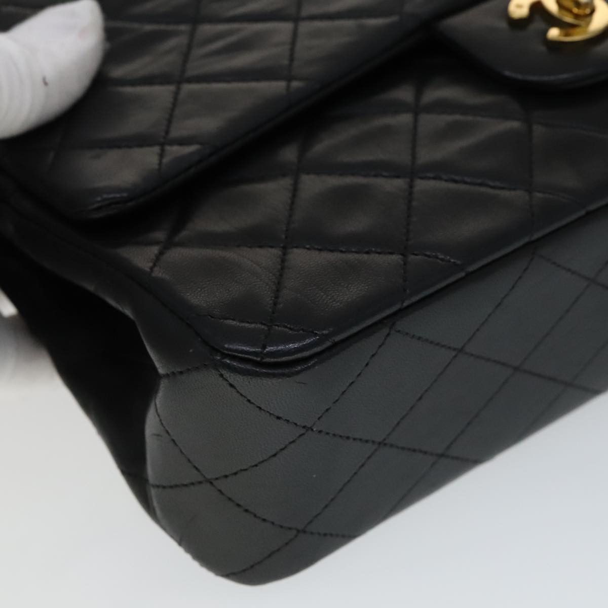 Chanel Timeless Black Leather Shoulder Bag (Pre-Owned) Size ONE SIZE - 8 Thumbnail