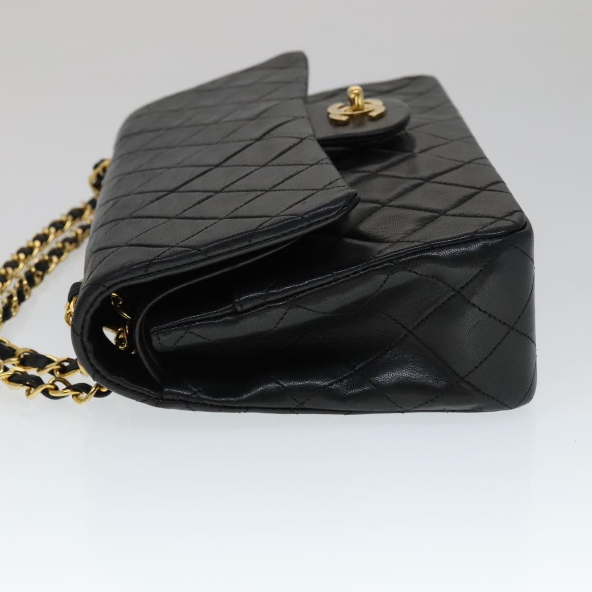 Chanel Timeless Black Leather Shoulder Bag (Pre-Owned) Size ONE SIZE - 4 Thumbnail